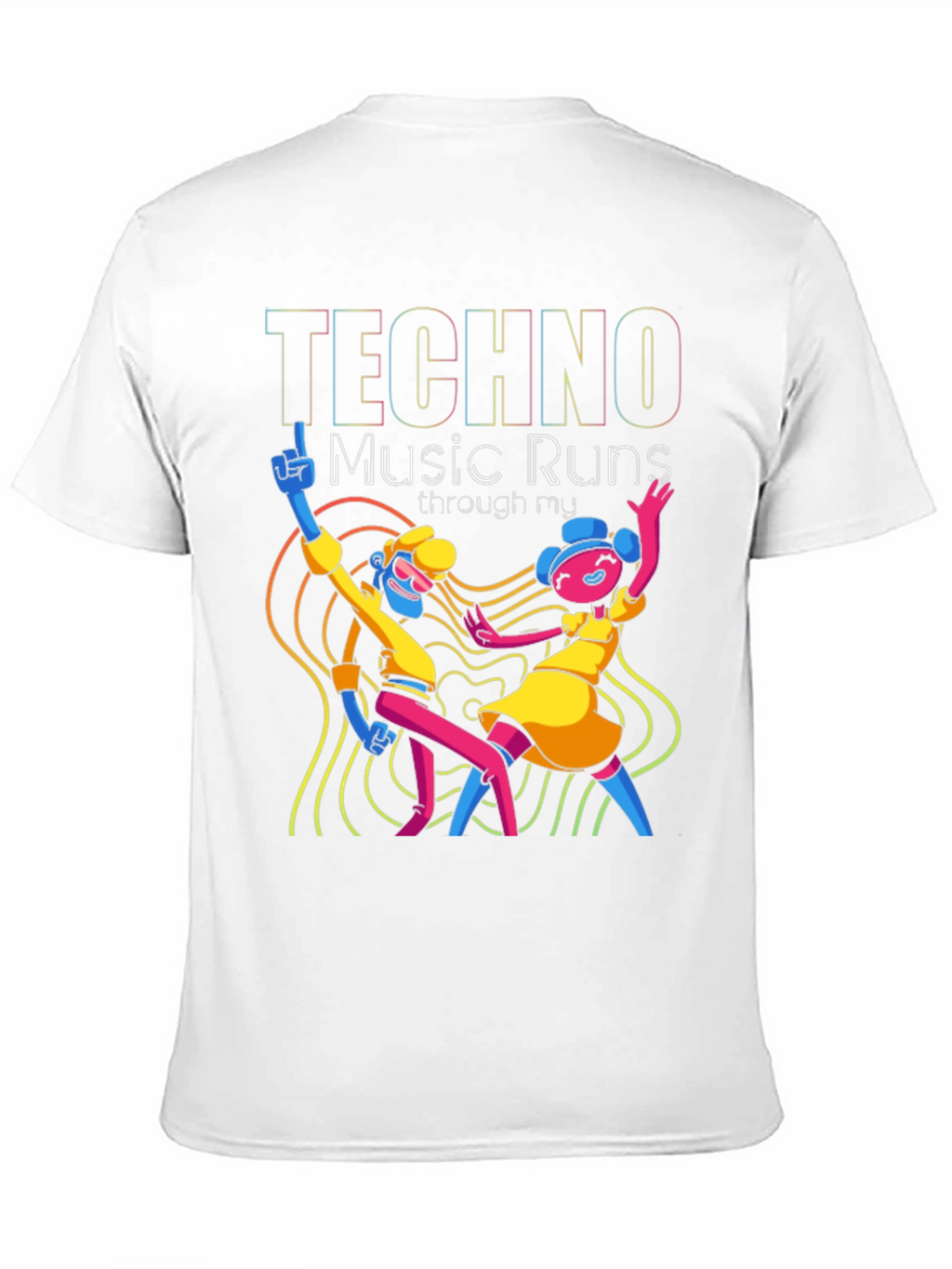 Techno Music Graphic Tee