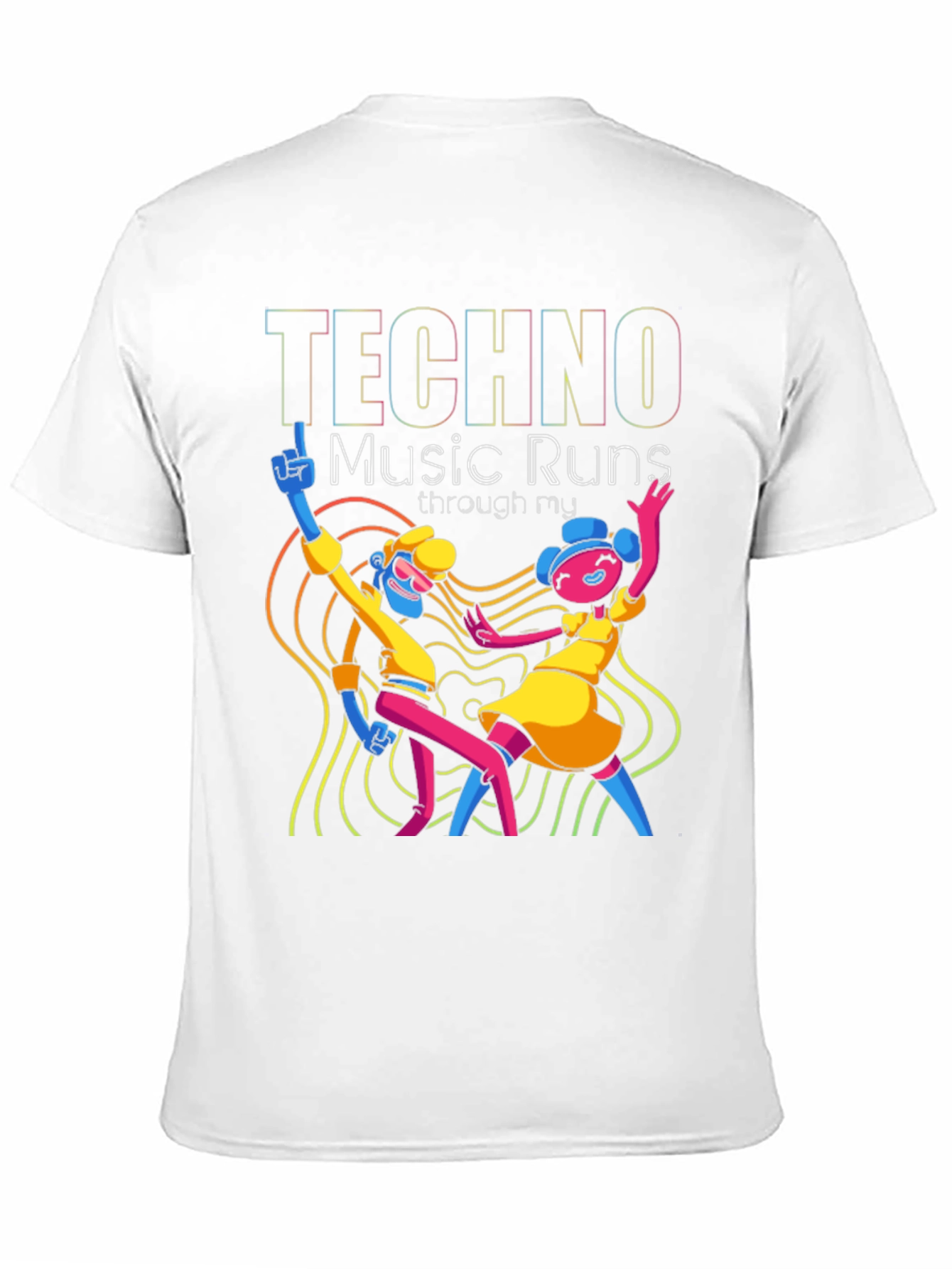 Techno Music Graphic Tee