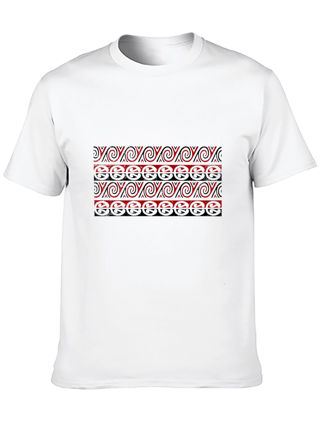 Stylish Graphic Print Black T-Shirt
