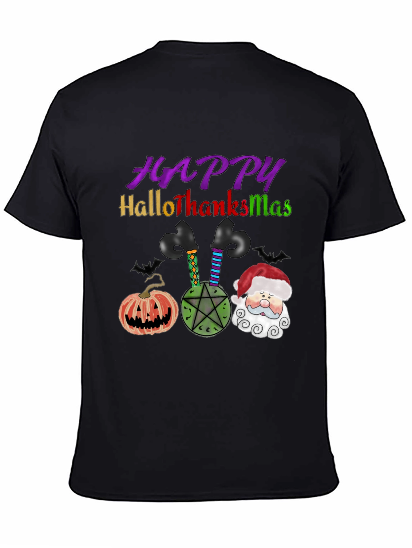 Happy HalloThanksMas T-Shirt