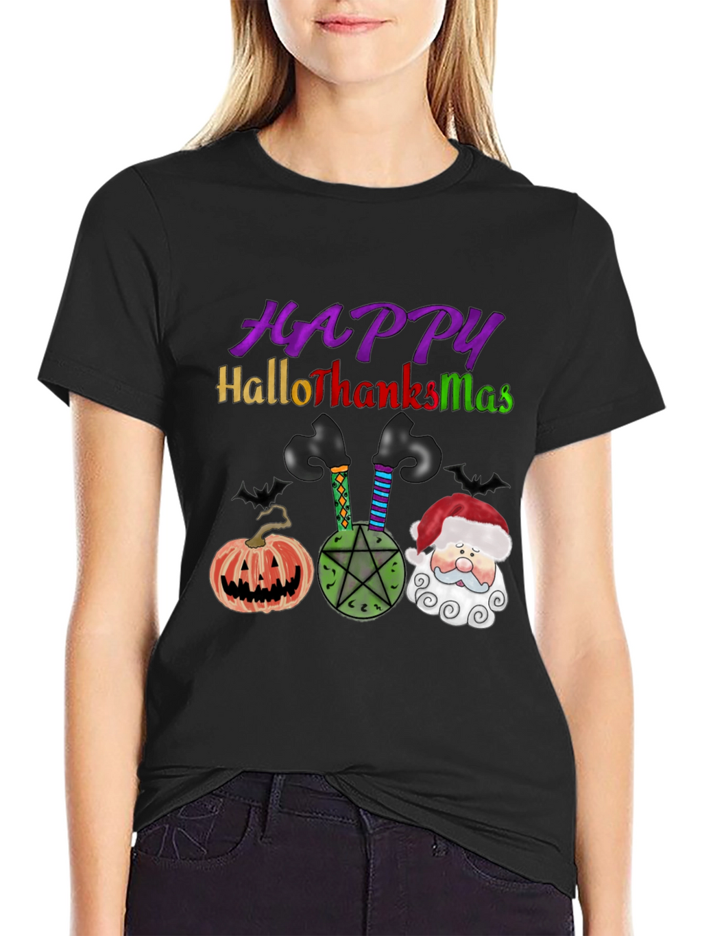 Happy HalloThanksMas T-Shirt