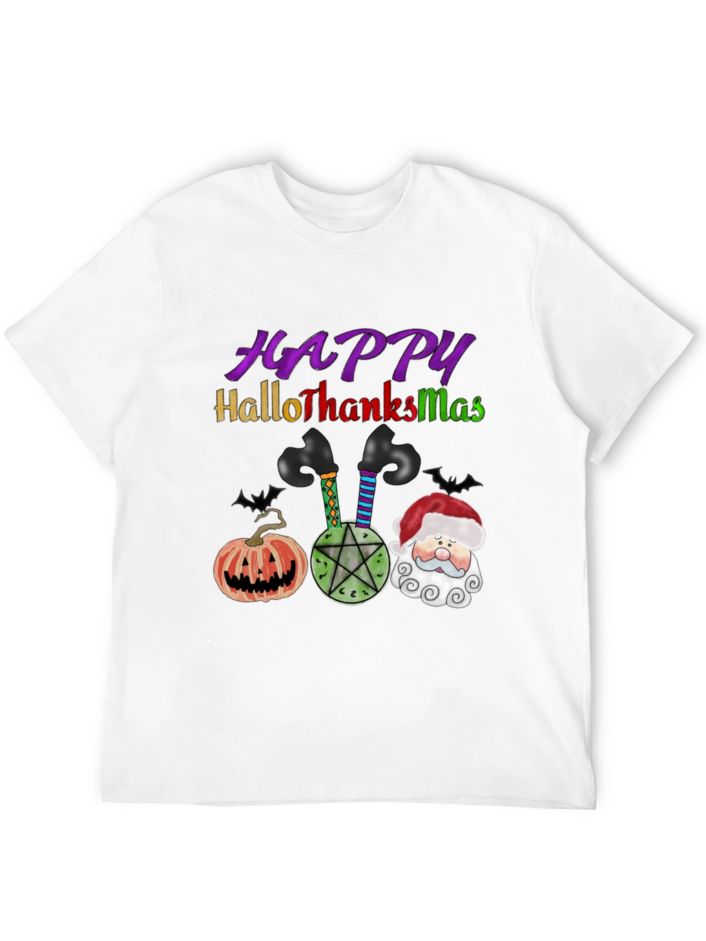 Happy HalloThanksMas T-Shirt
