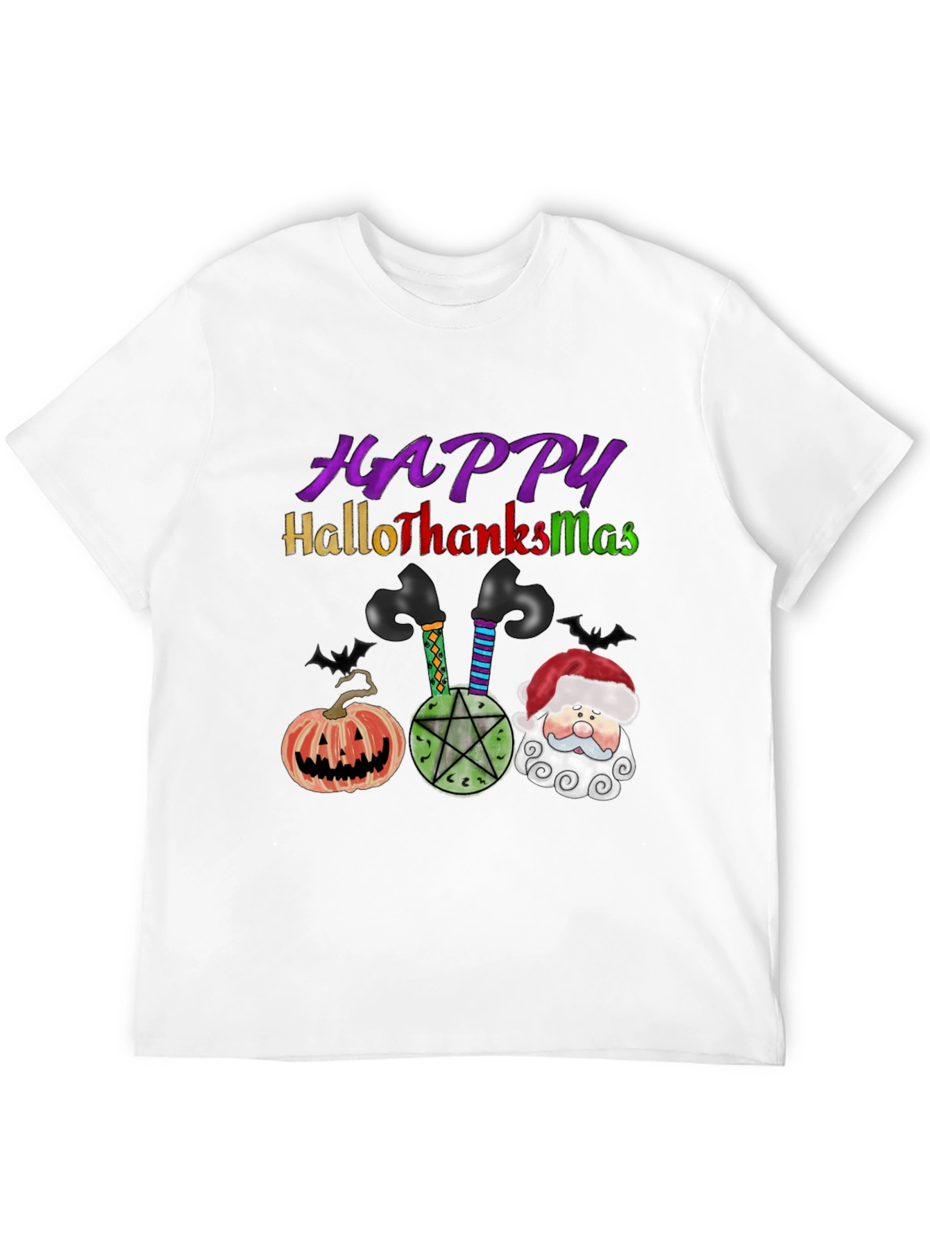 Happy HalloThanksMas T-Shirt