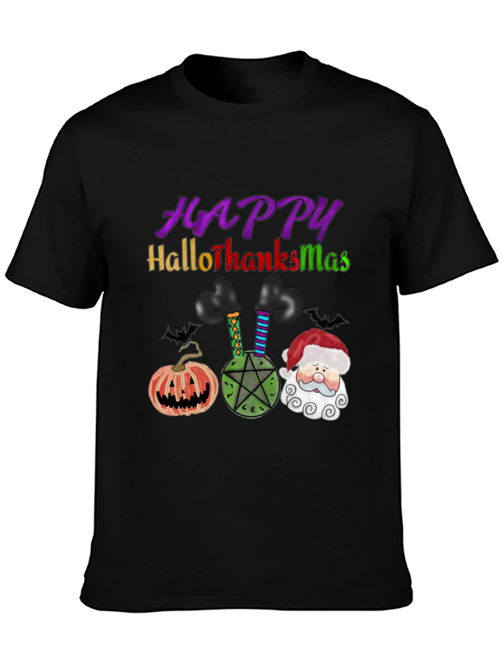 Happy HalloThanksMas T-Shirt