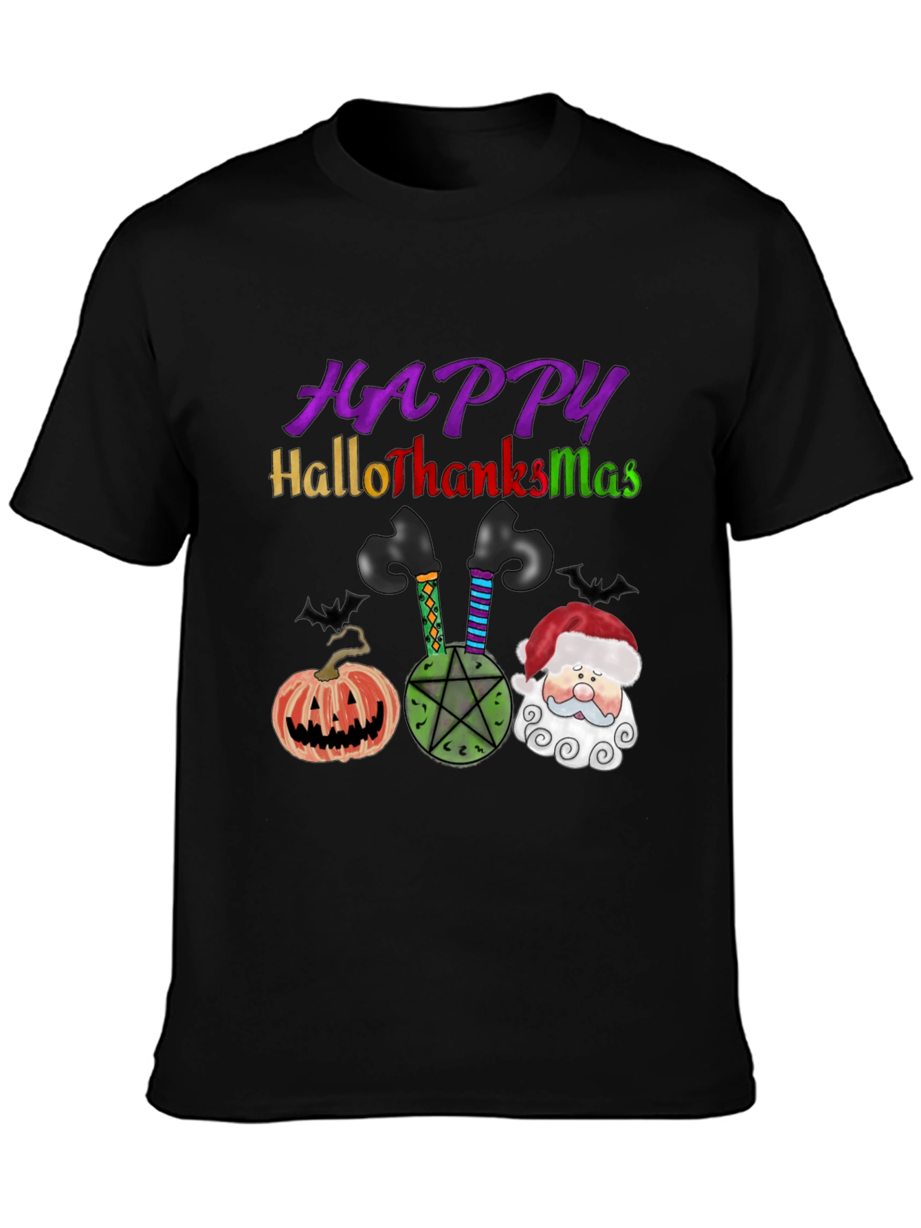 Happy HalloThanksMas T-Shirt