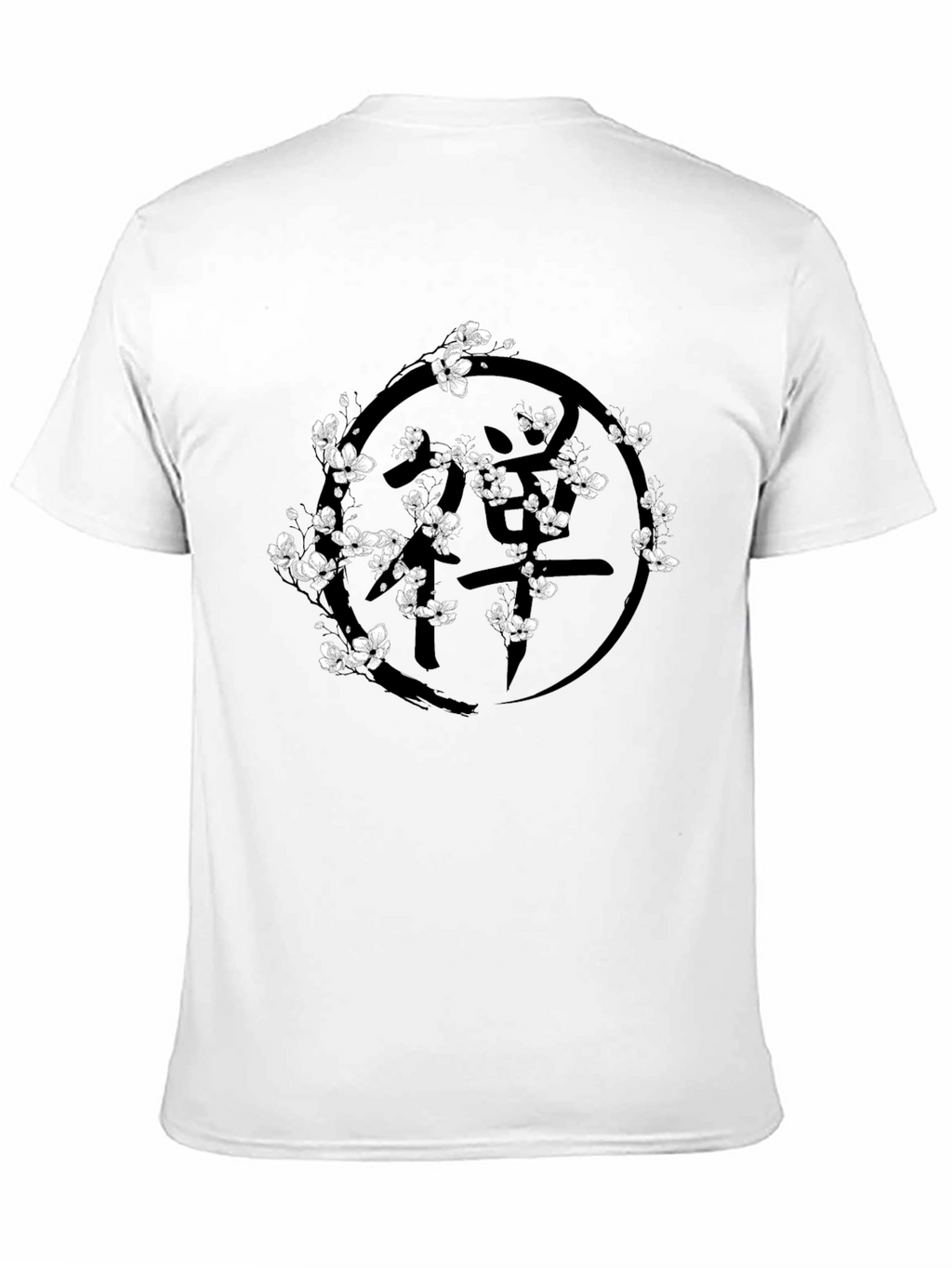Black Floral Graphic T-Shirt