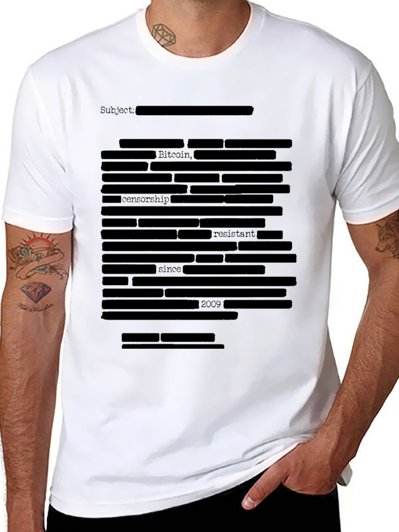 Bitcoin Censorship Resistant T-Shirt