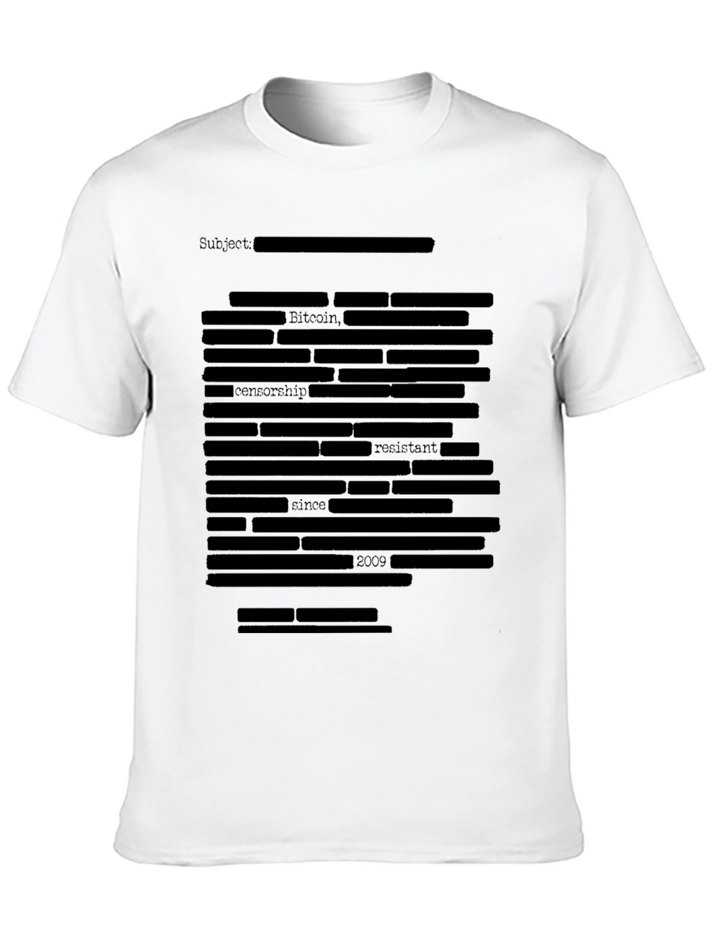Bitcoin Censorship Resistant T-Shirt