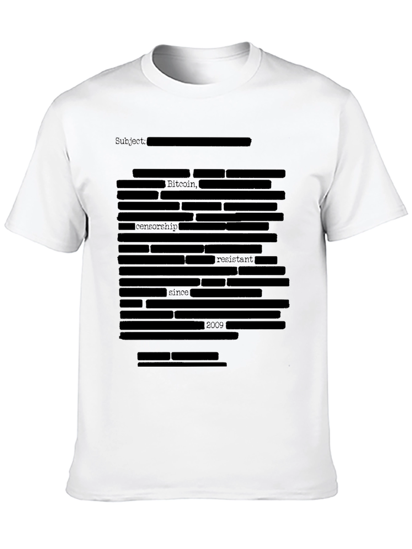 Bitcoin Censorship Resistant T-Shirt