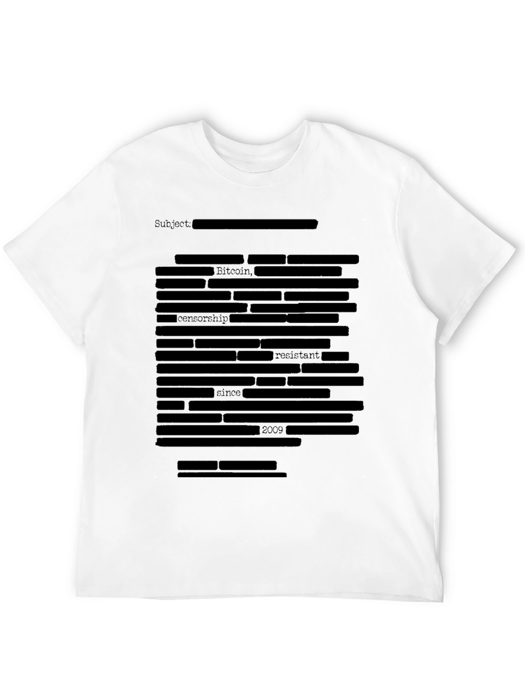 Bitcoin Censorship Resistant T-Shirt