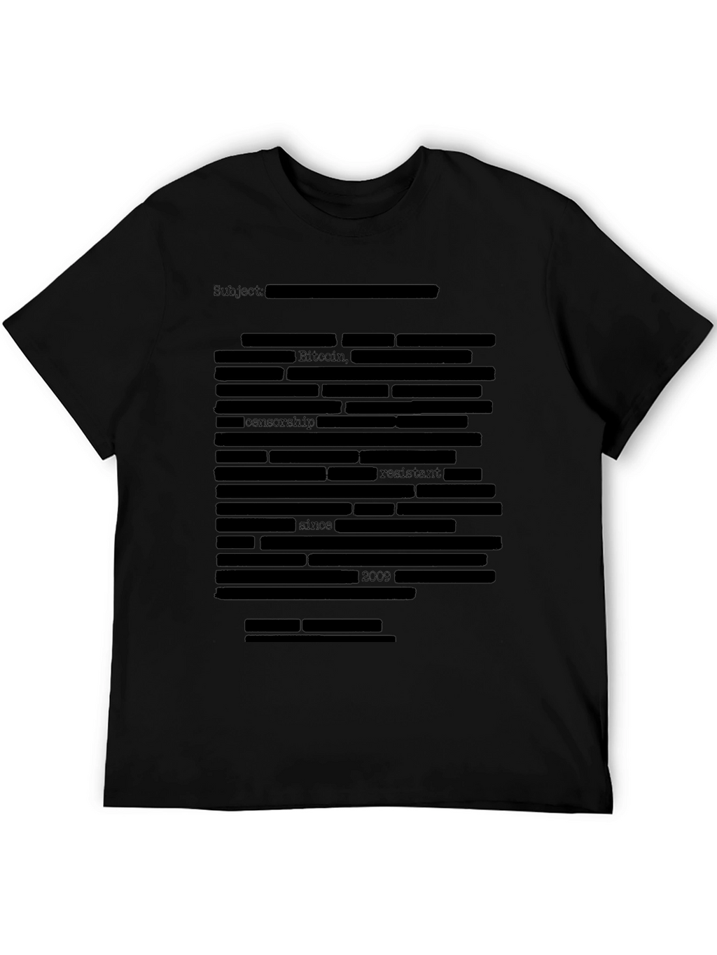 Bitcoin Censorship Resistant T-Shirt