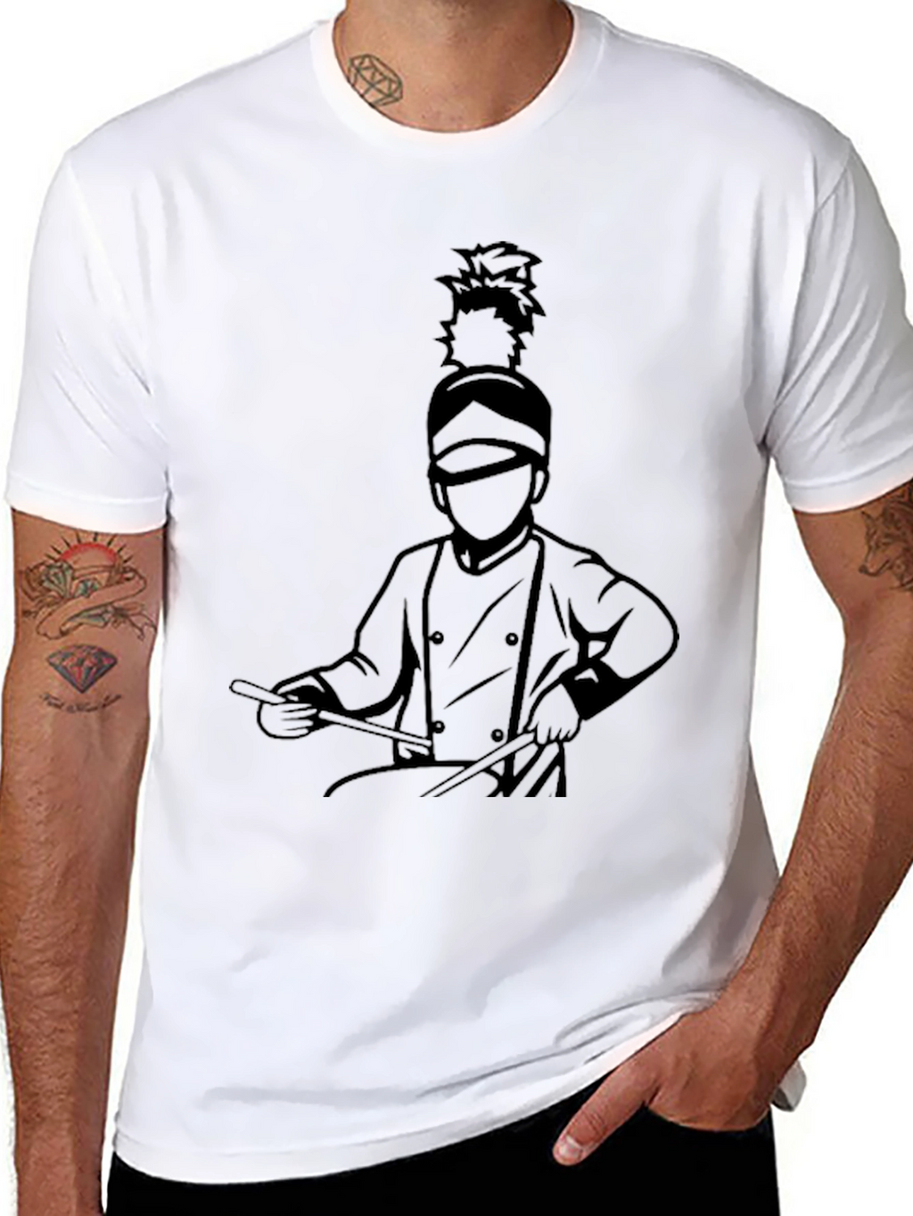 Drummer Boy Graphic T-Shirt