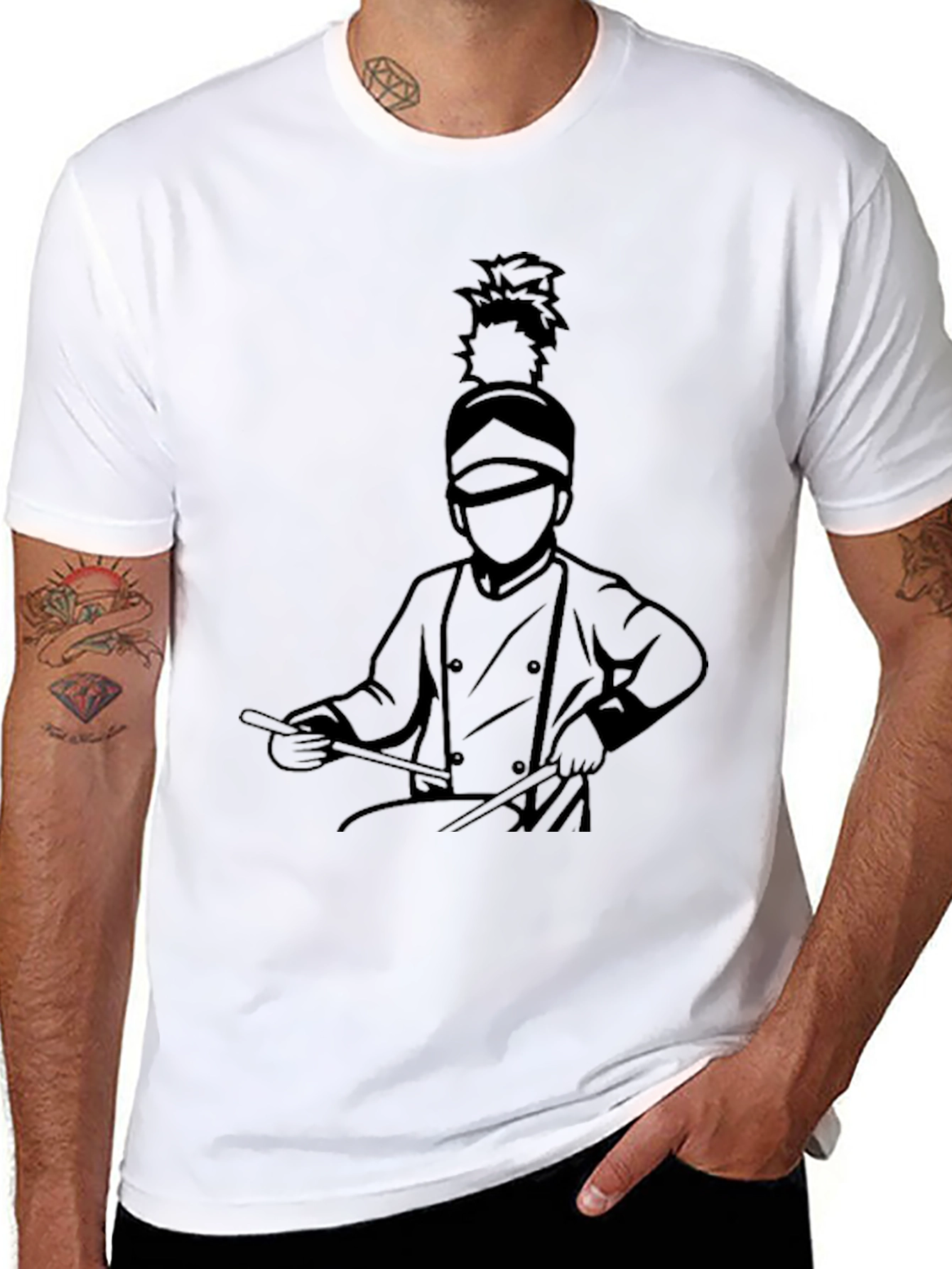 Drummer Boy Graphic T-Shirt