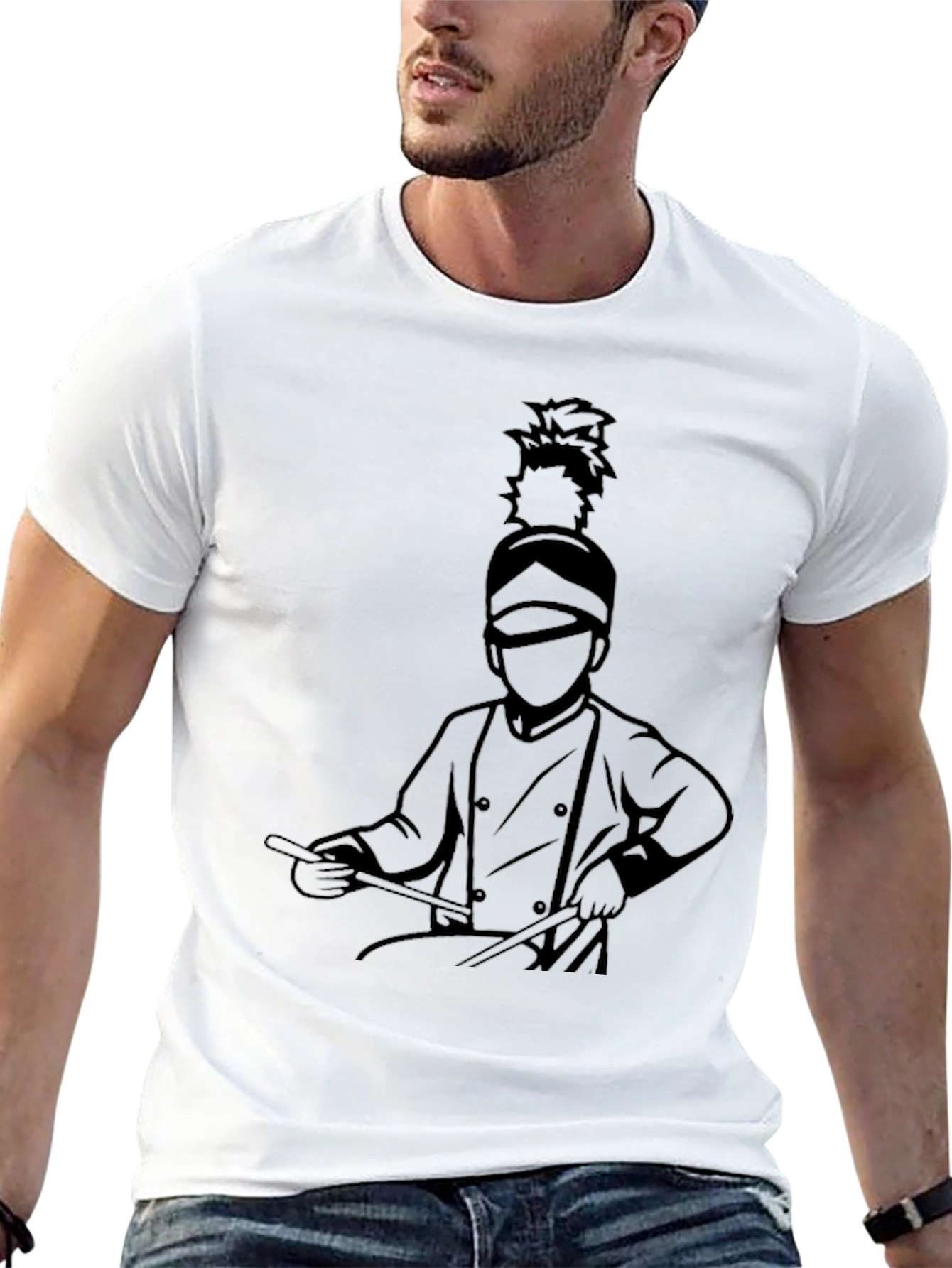 Drummer Boy Graphic T-Shirt