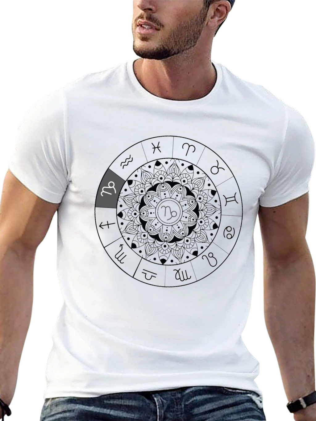 Capricorn Zodiac T-Shirt Astrology Tee