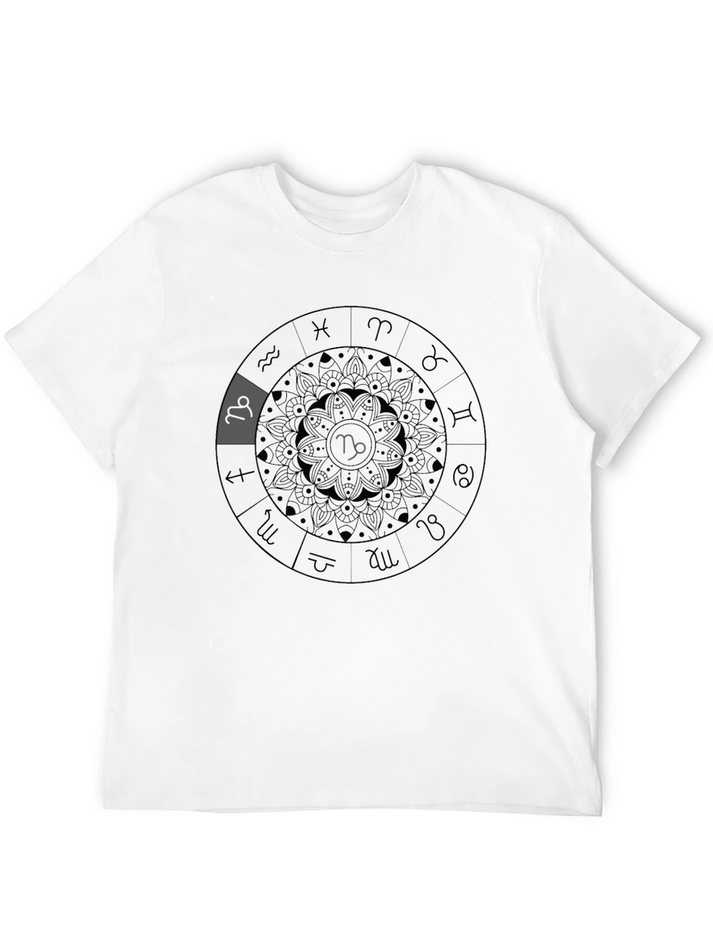 Capricorn Zodiac T-Shirt Astrology Tee