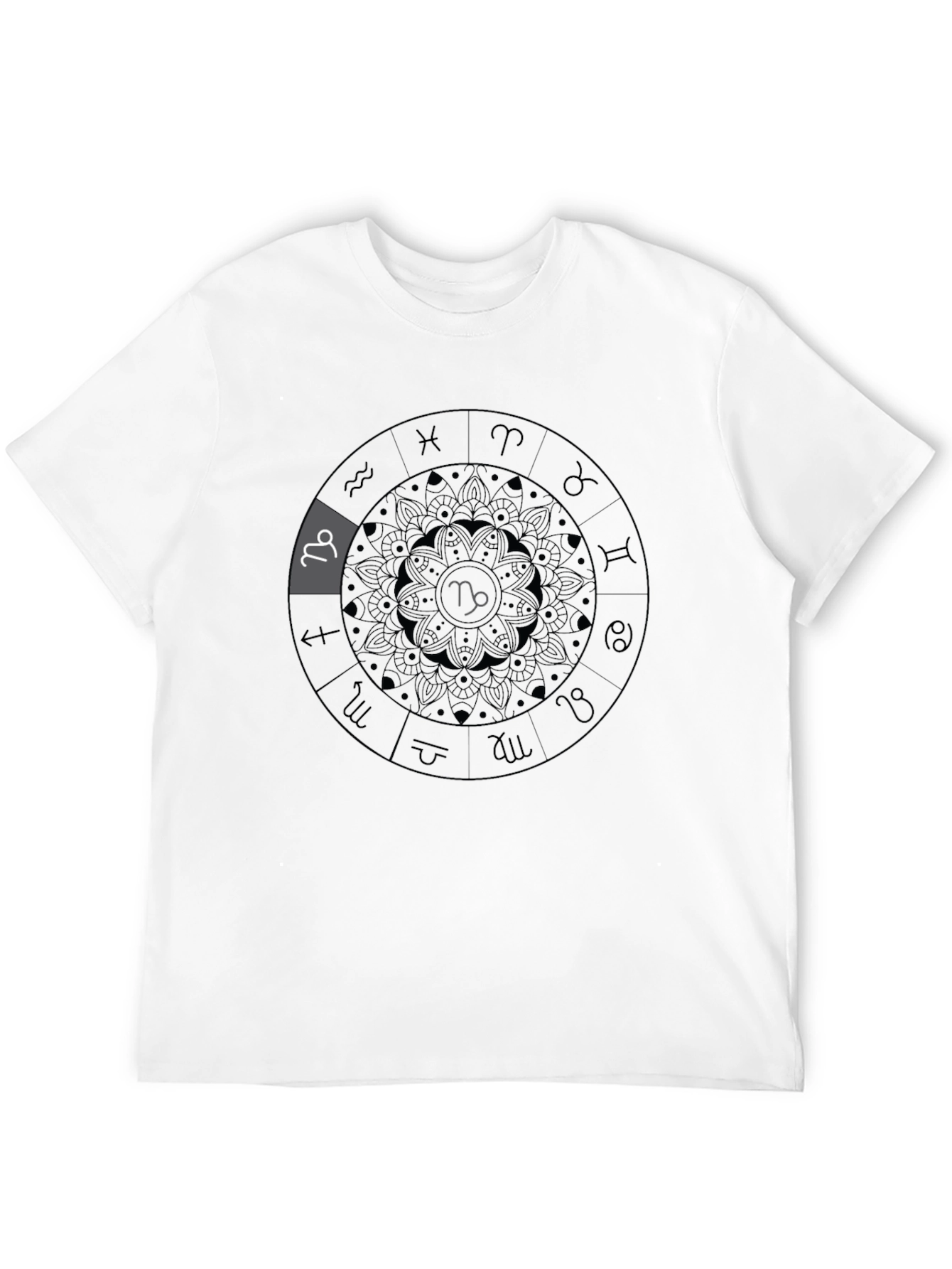 Capricorn Zodiac T-Shirt Astrology Tee