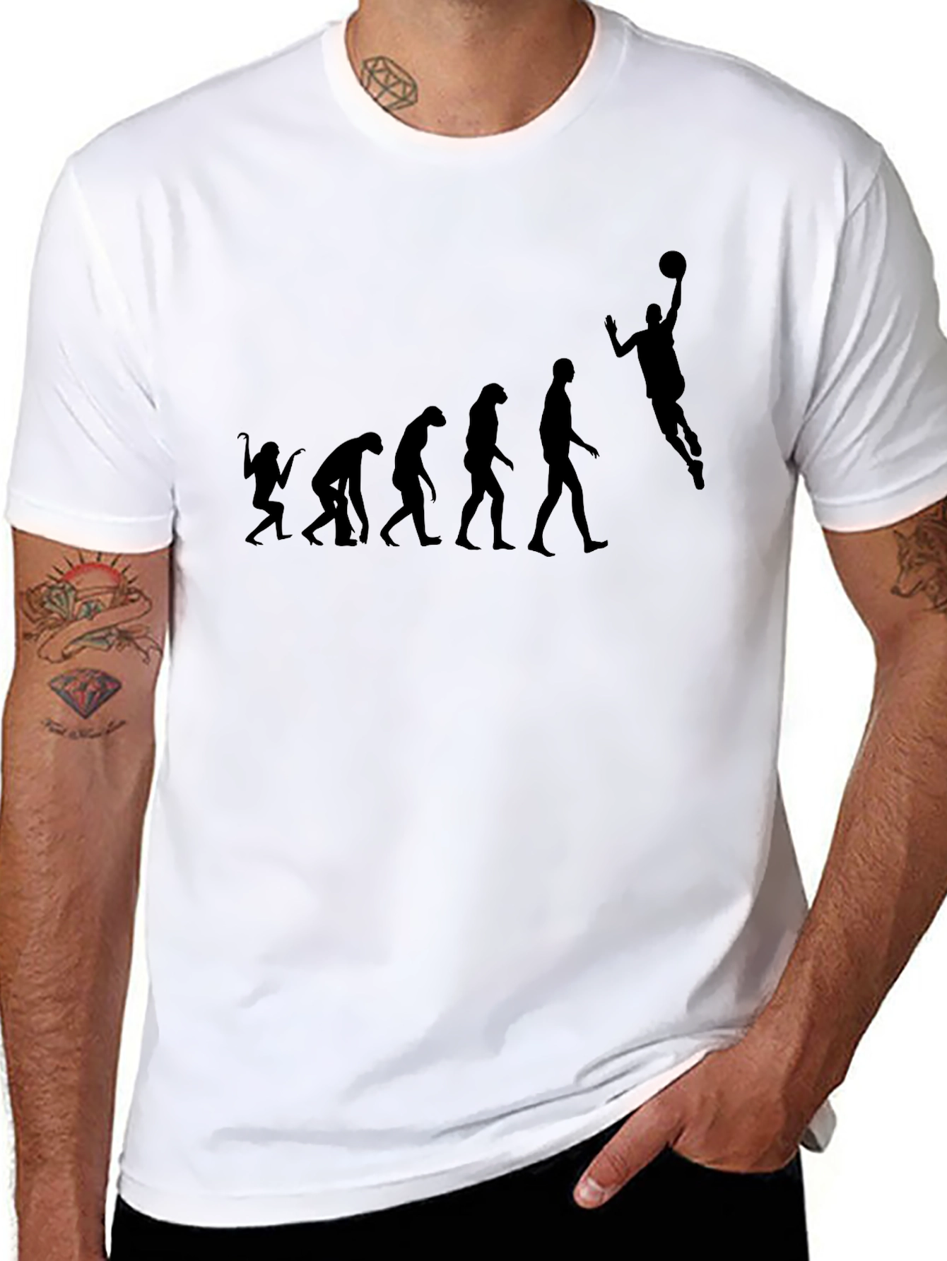Evolution of Basketball T-Shirt