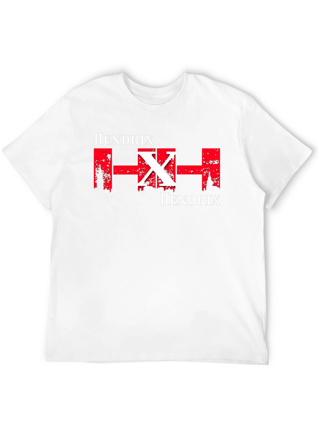 Hendrix Graphic Print Black T-Shirt