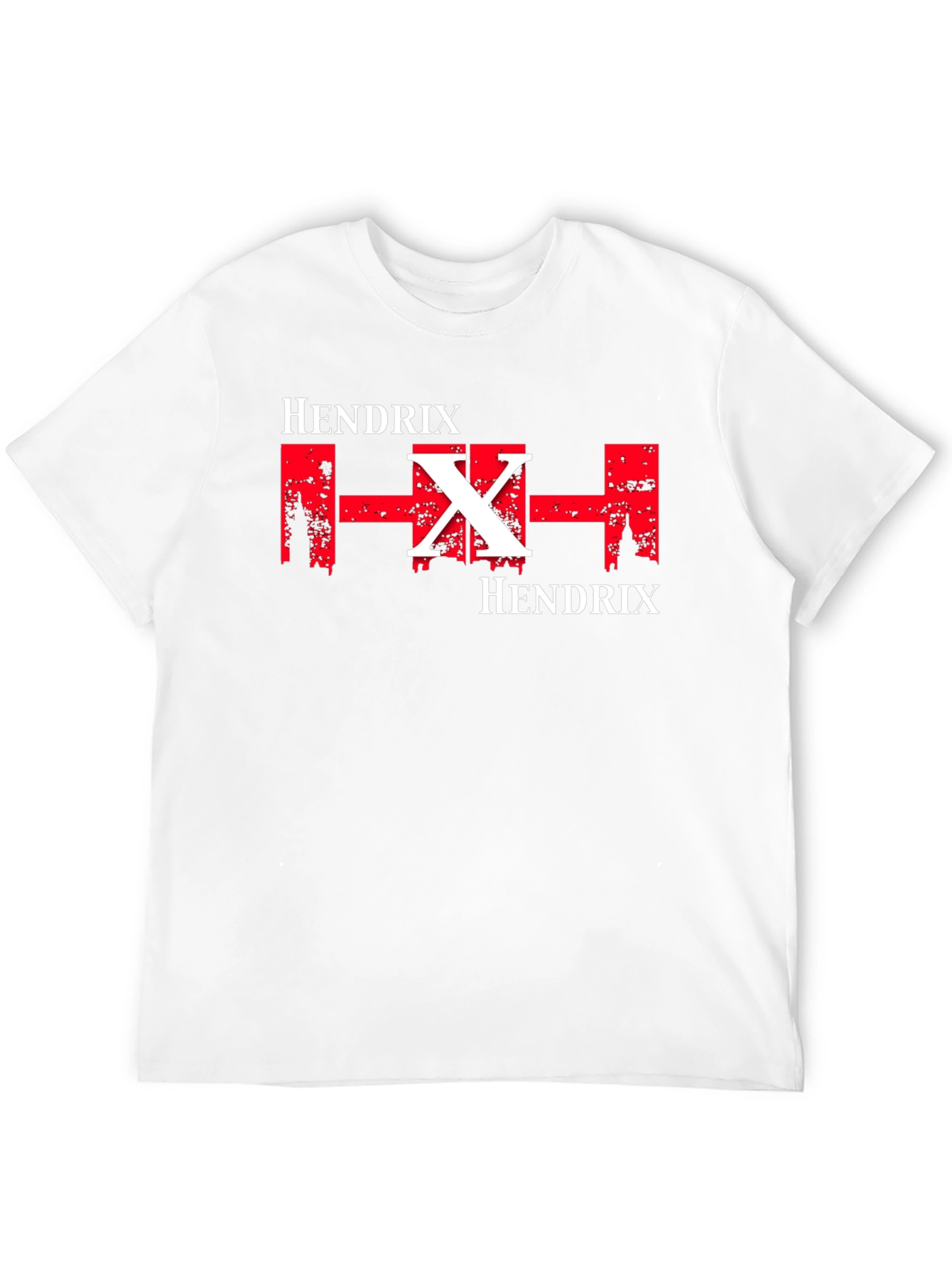 Hendrix Graphic Print Black T-Shirt