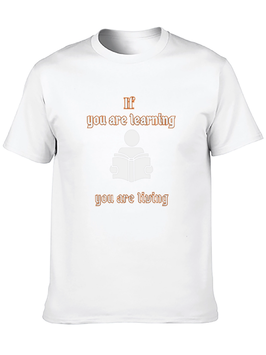 If You Are Learning Black Graphic Tee
