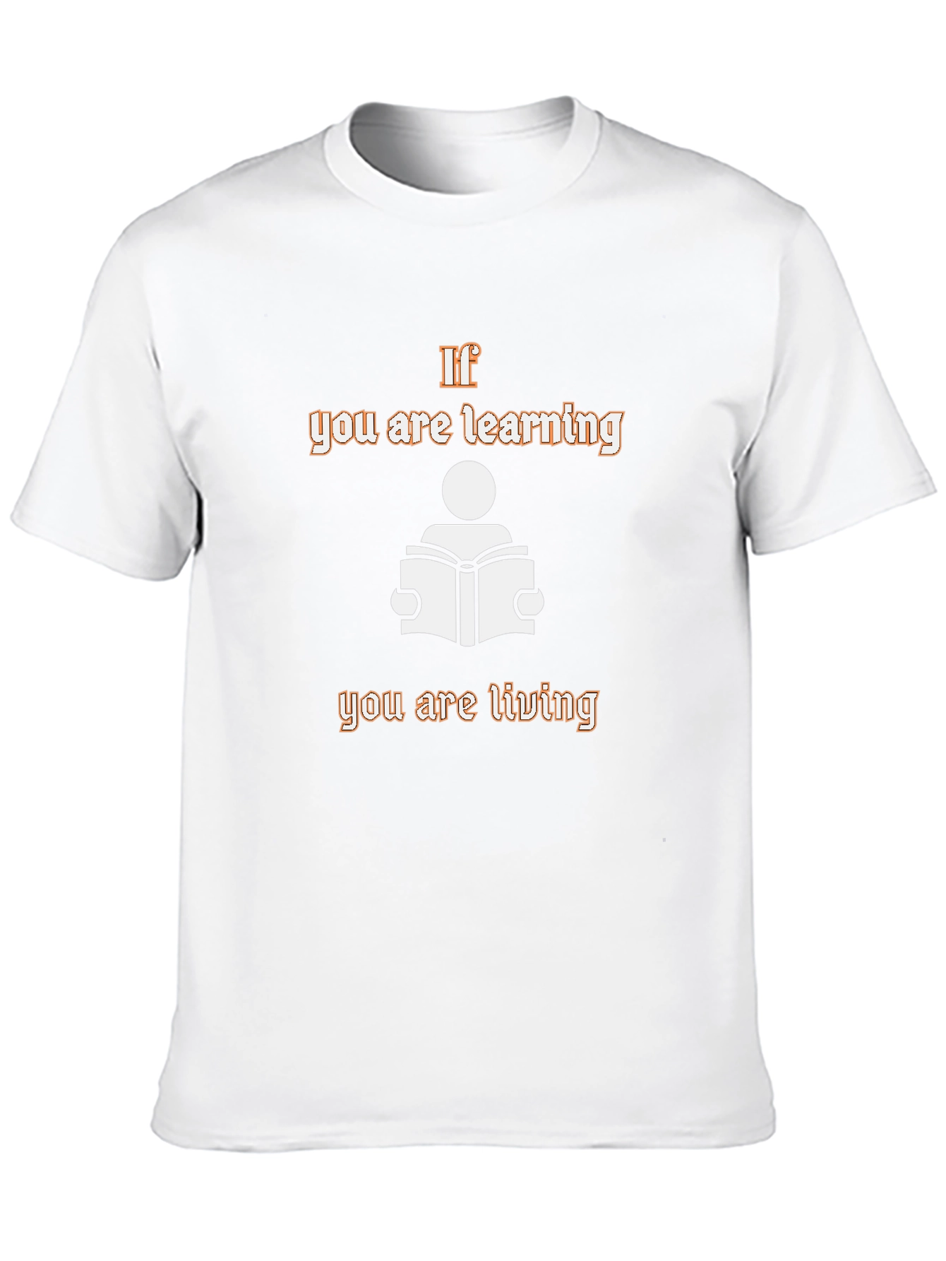 If You Are Learning Black Graphic Tee