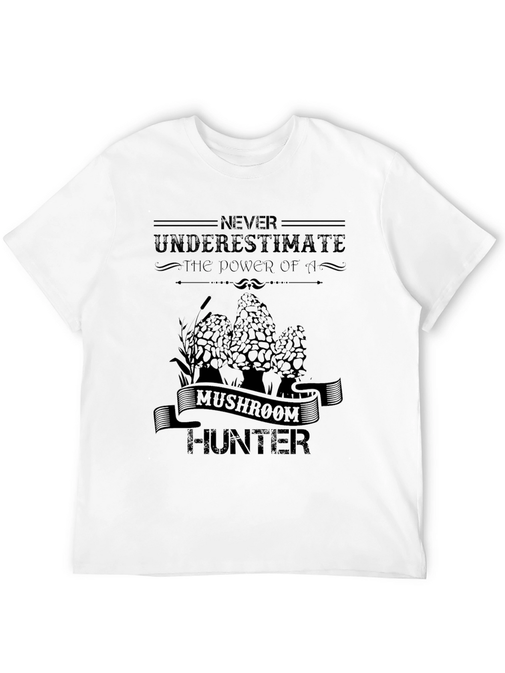 Mushroom Hunter Graphic T-Shirt