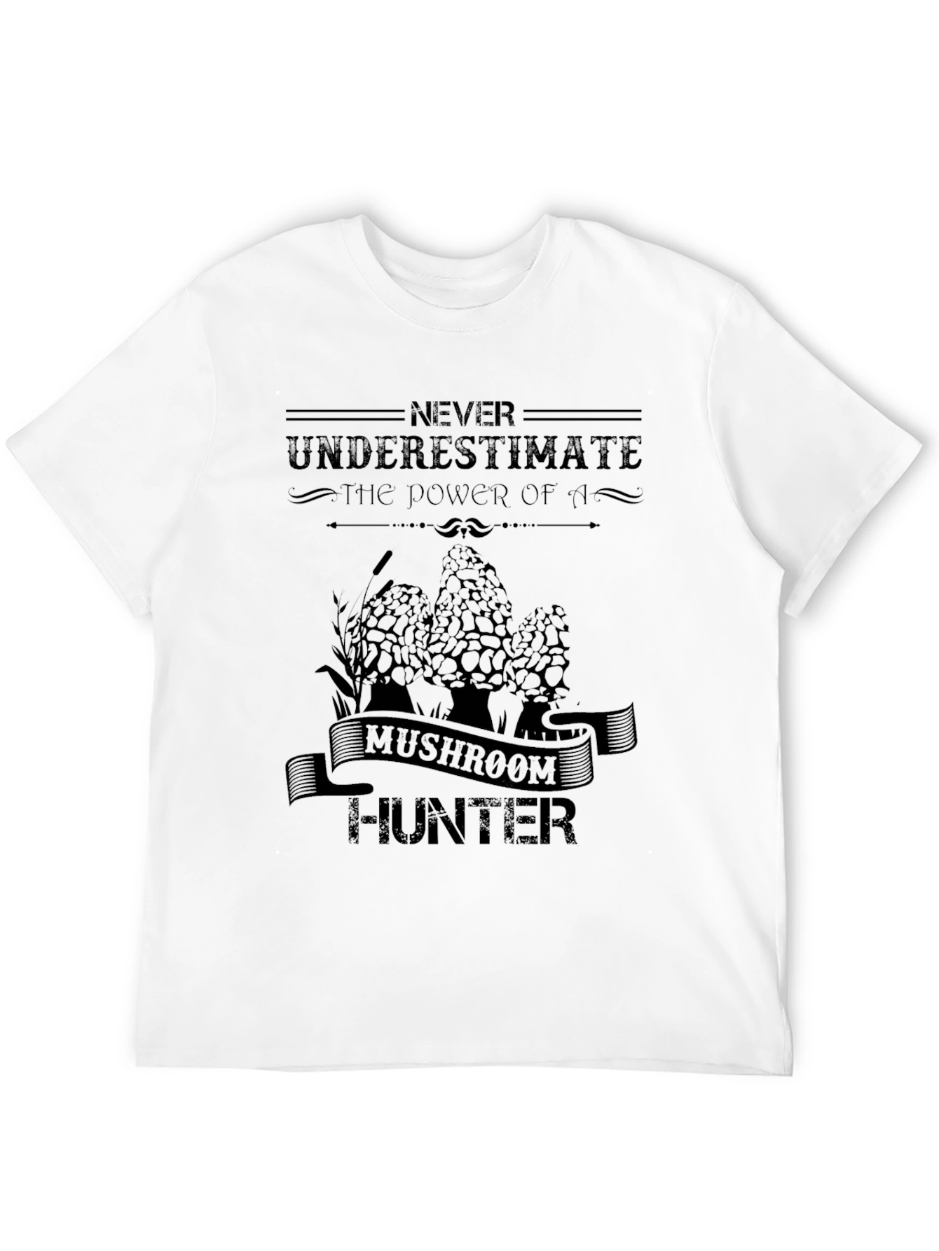 Mushroom Hunter Graphic T-Shirt