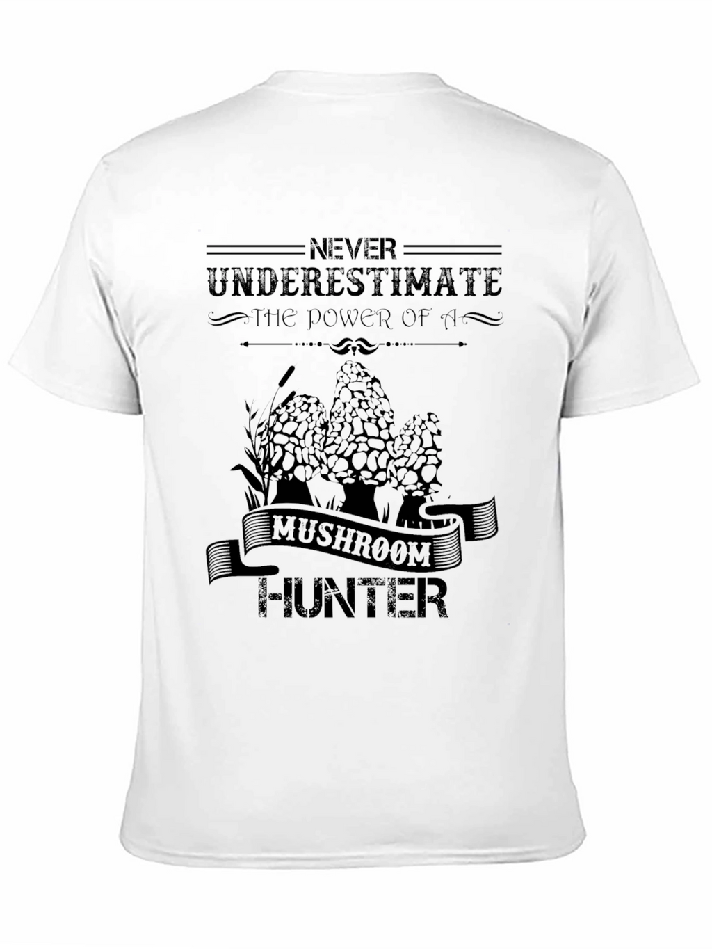 Mushroom Hunter Graphic T-Shirt