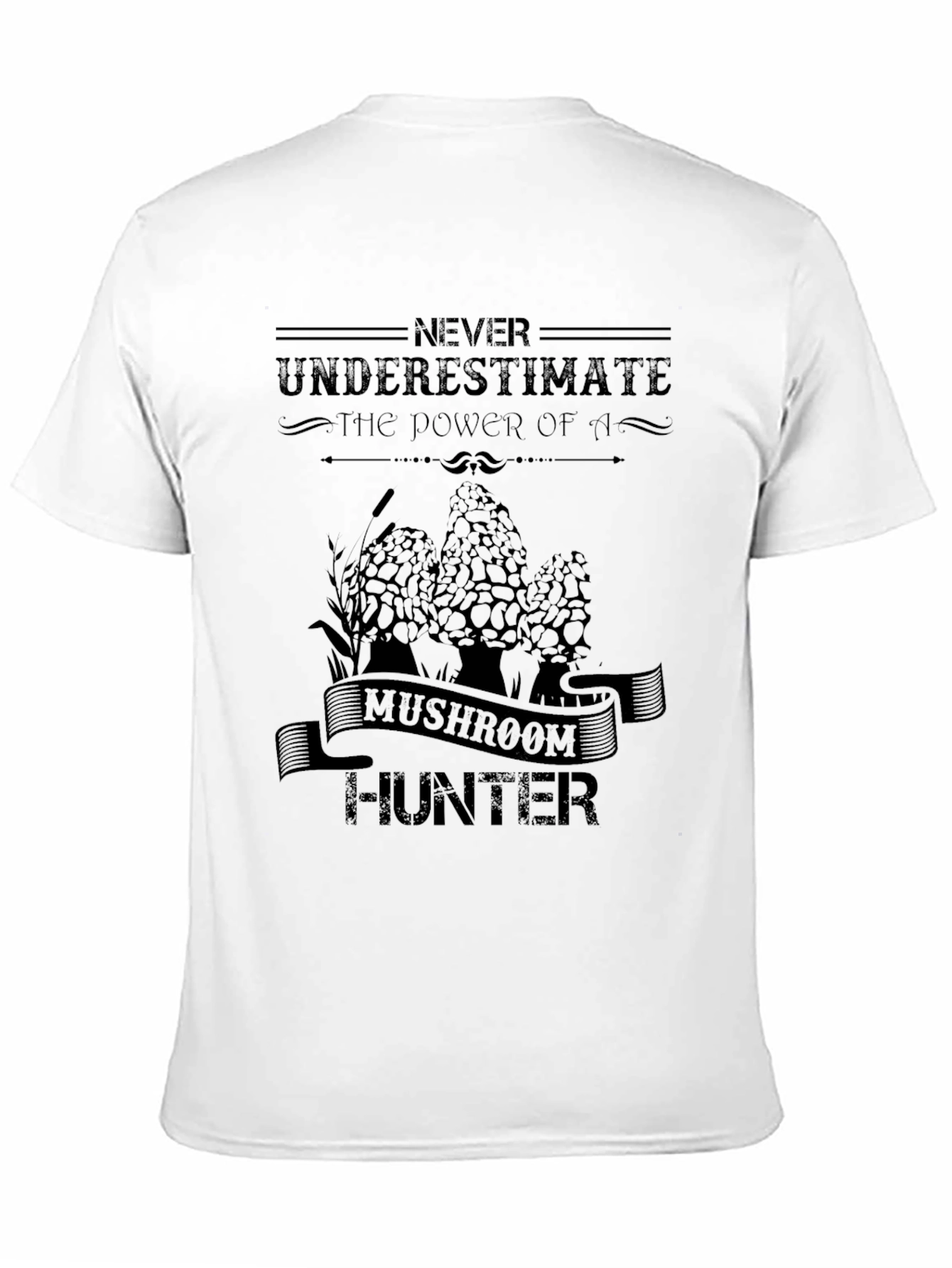 Mushroom Hunter Graphic T-Shirt