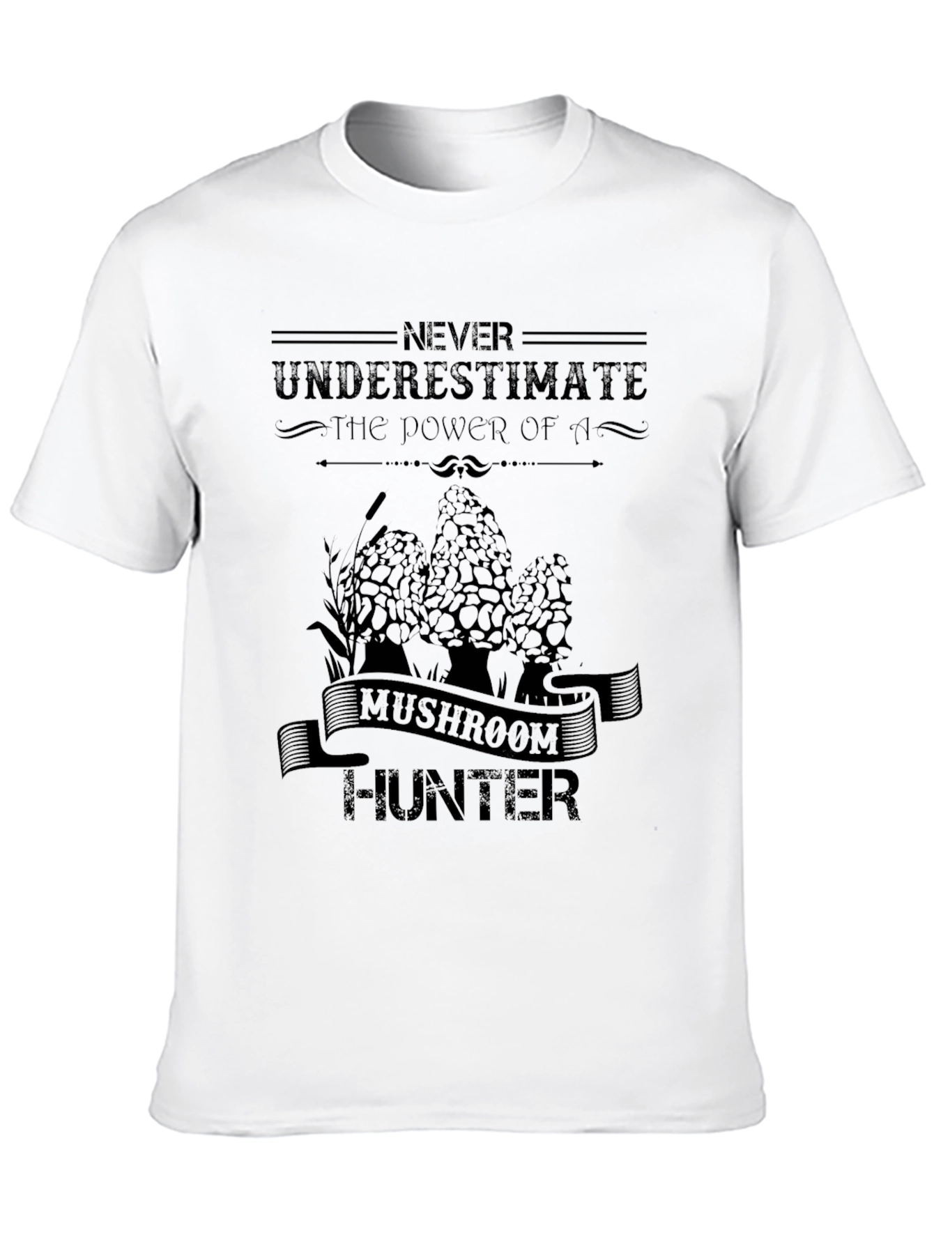 Mushroom Hunter Graphic T-Shirt