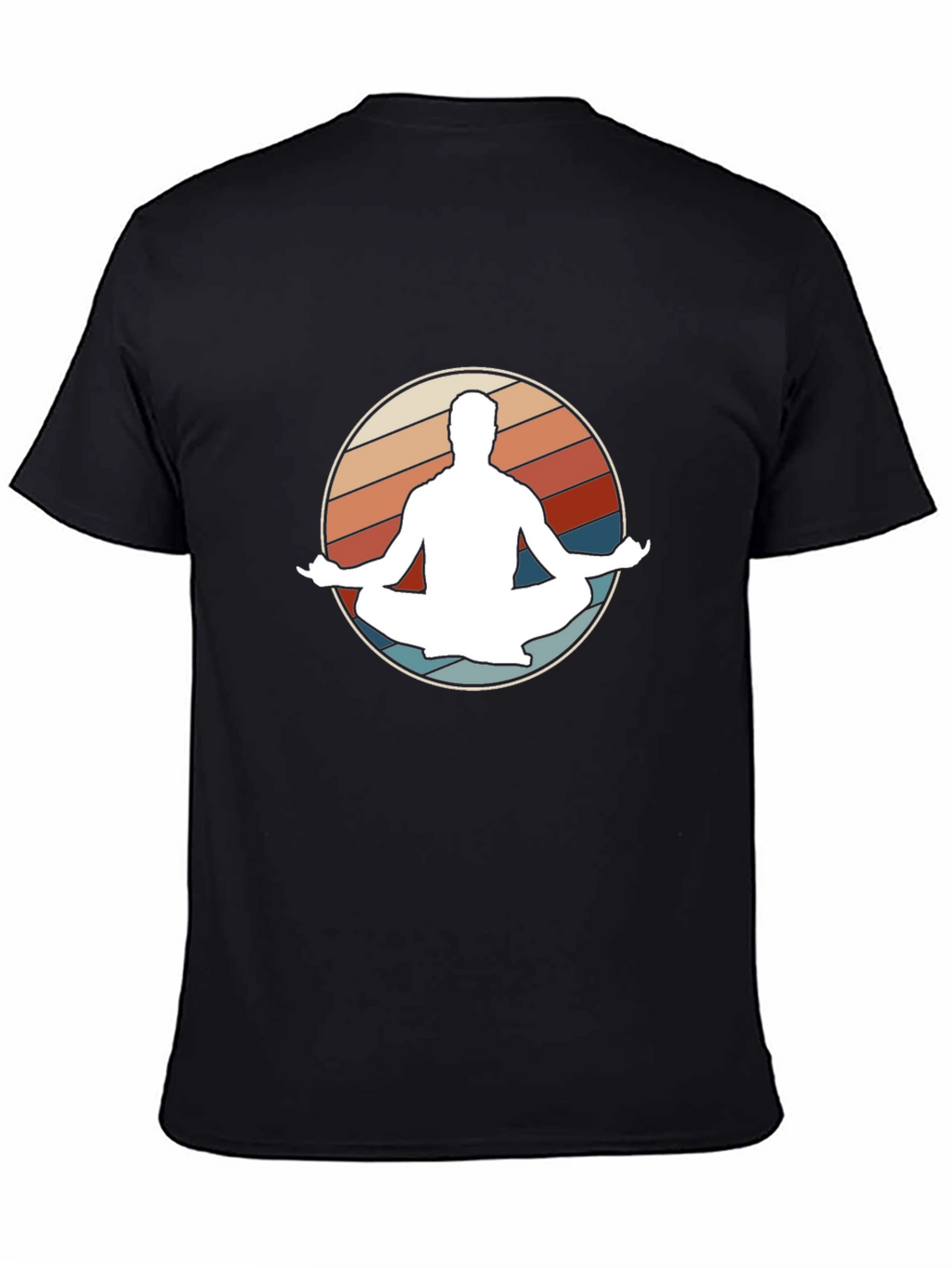 Retro Yoga Meditation T-Shirt