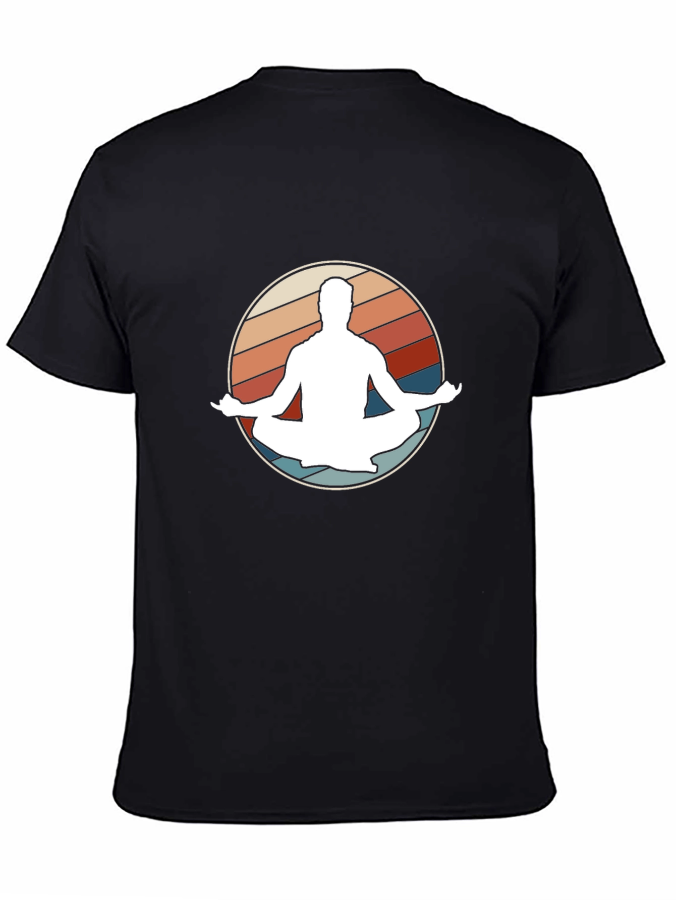 Retro Yoga Meditation T-Shirt