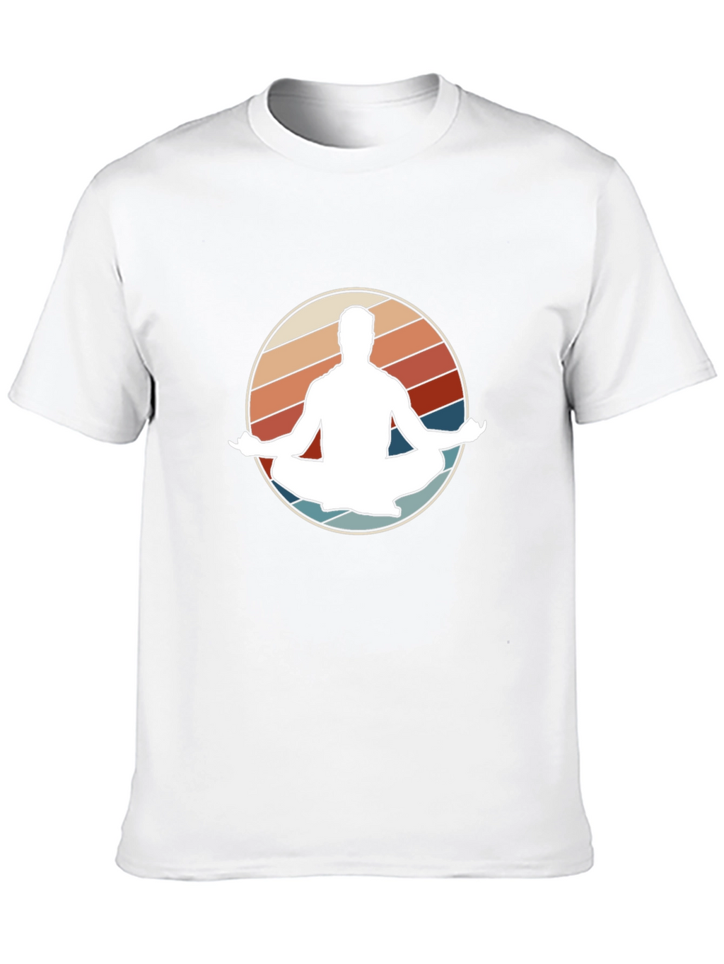 Retro Yoga Meditation T-Shirt
