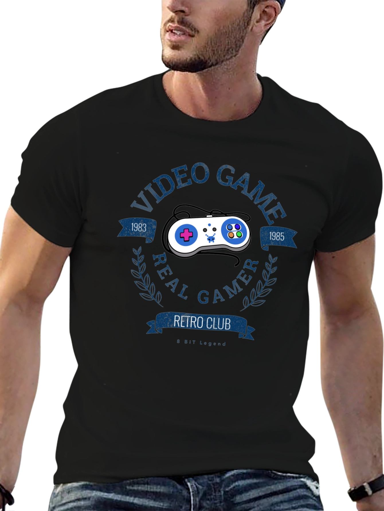 Retro Gamer T-Shirt - Video Game Club 1983-1985
