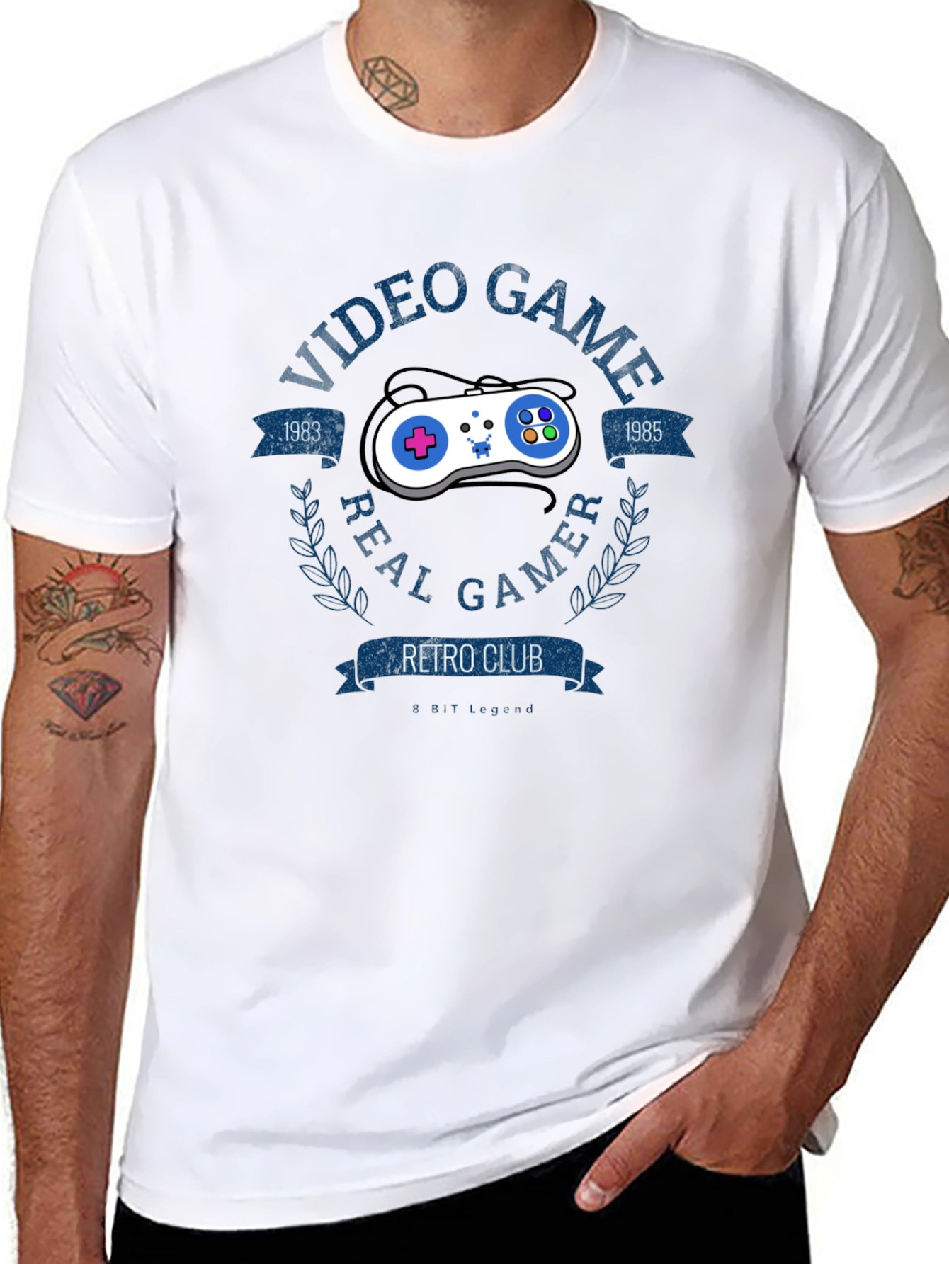Retro Gamer T-Shirt - Video Game Club 1983-1985