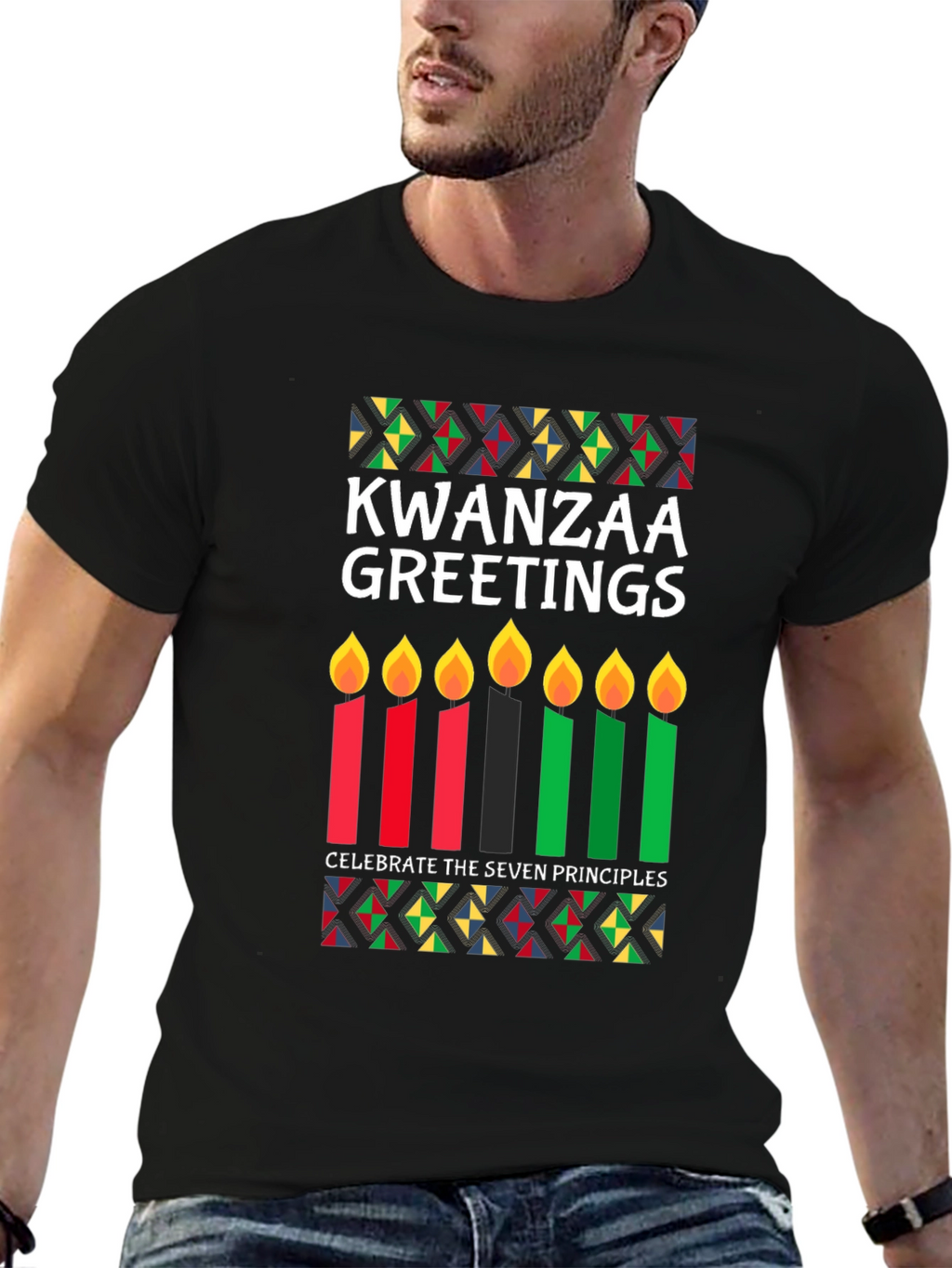 Kwanzaa Greetings Graphic Tee
