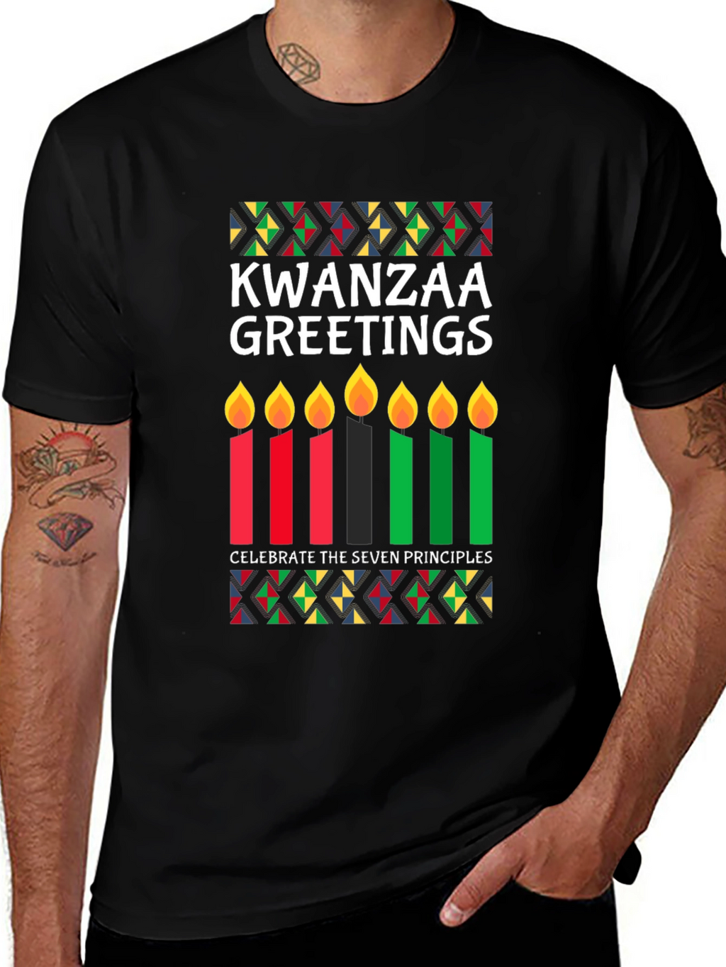 Kwanzaa Greetings Graphic Tee