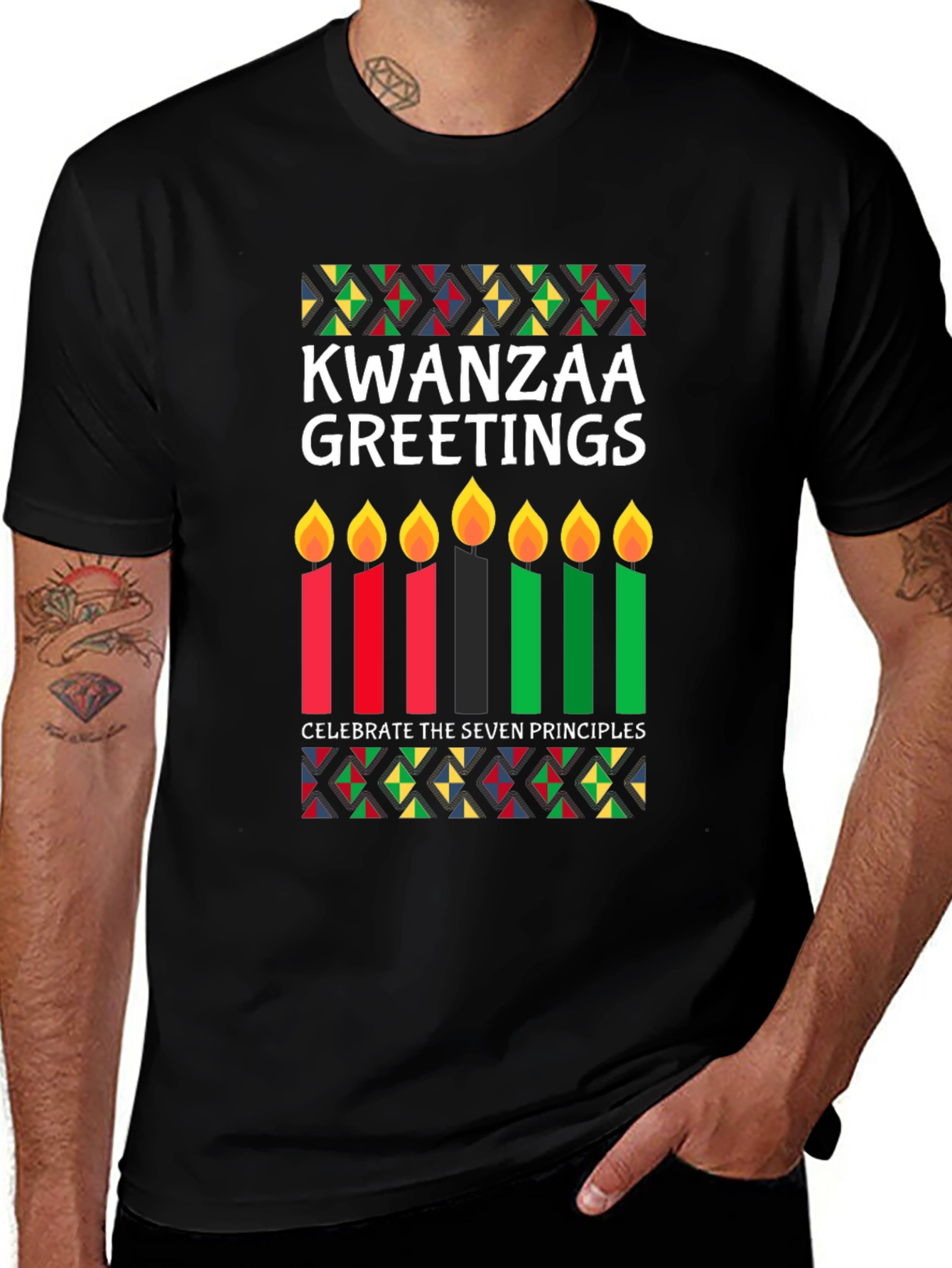 Kwanzaa Greetings Graphic Tee