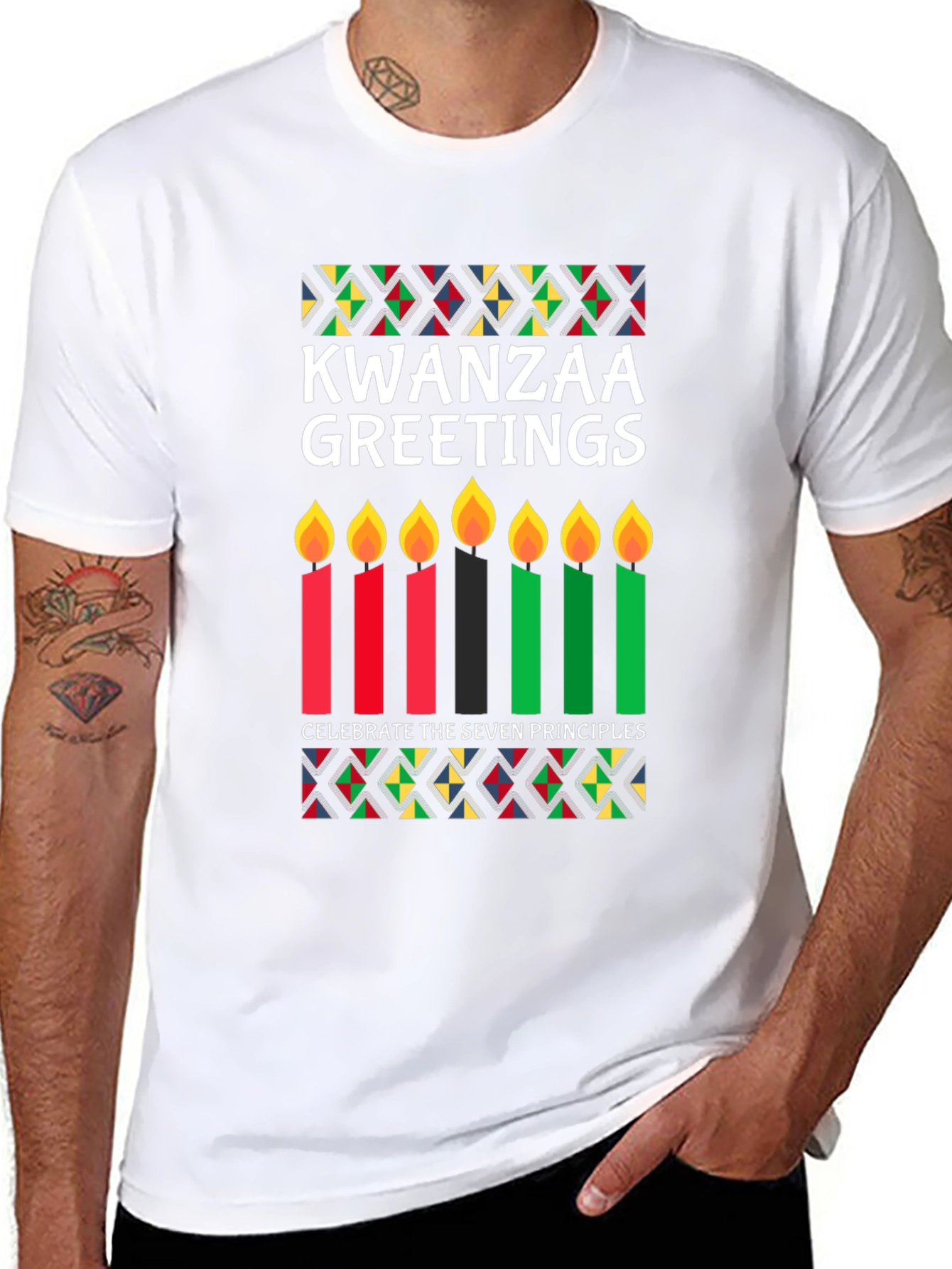 Kwanzaa Greetings Graphic Tee