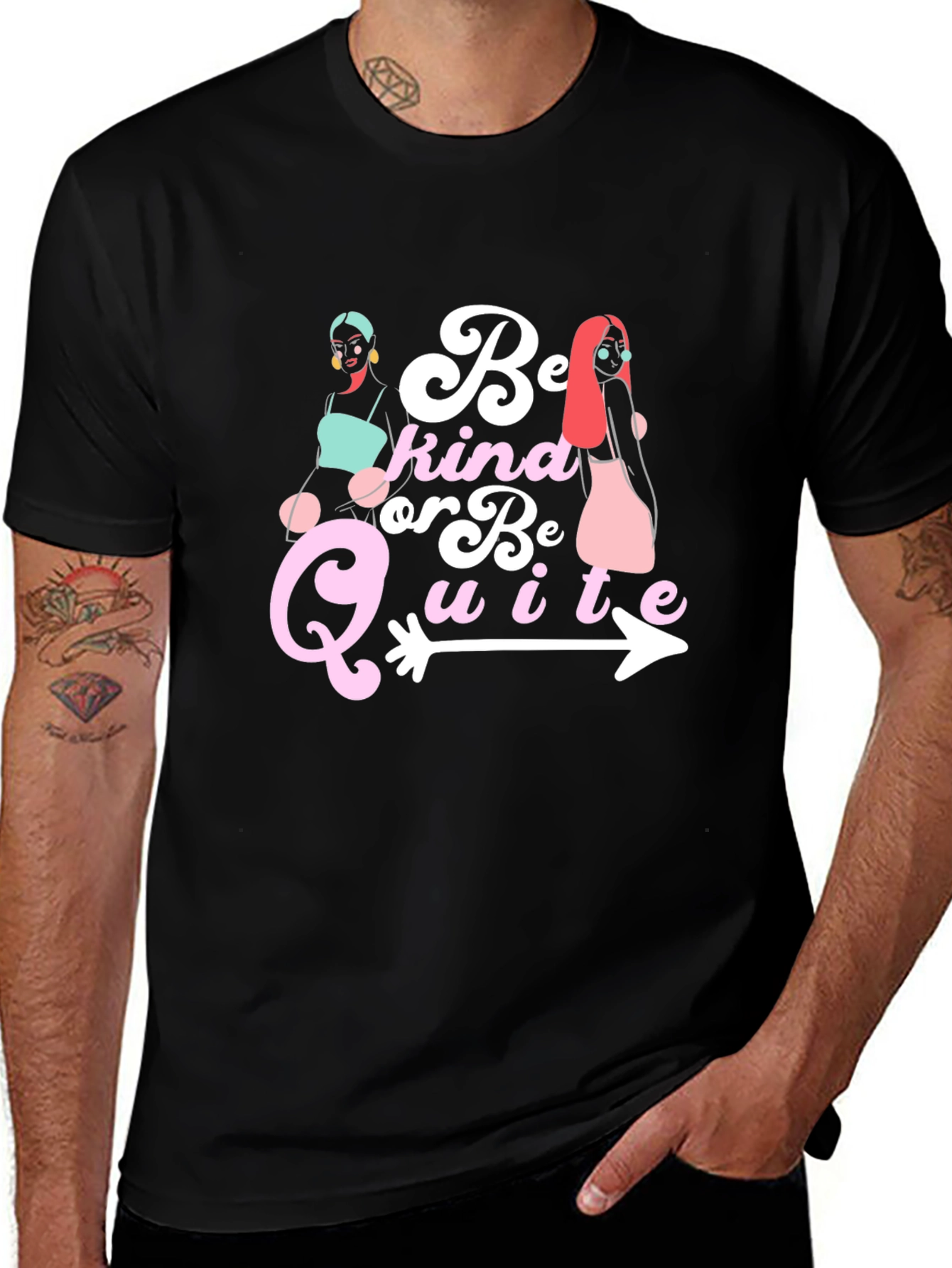 Be Kind Or Be Quite Graphic Tee