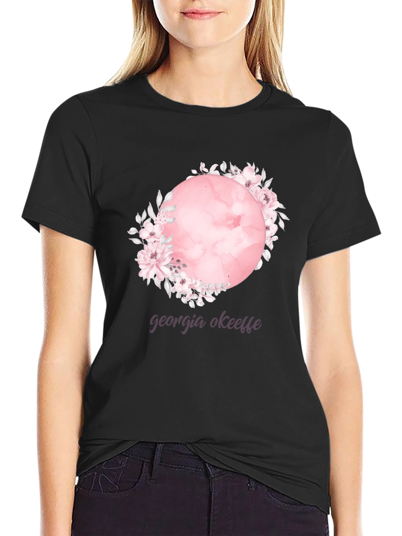 Georgia OKeeffe Floral T-Shirt