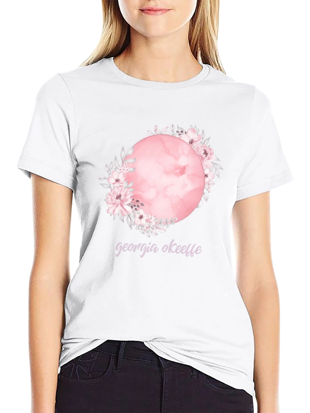 Georgia OKeeffe Floral T-Shirt