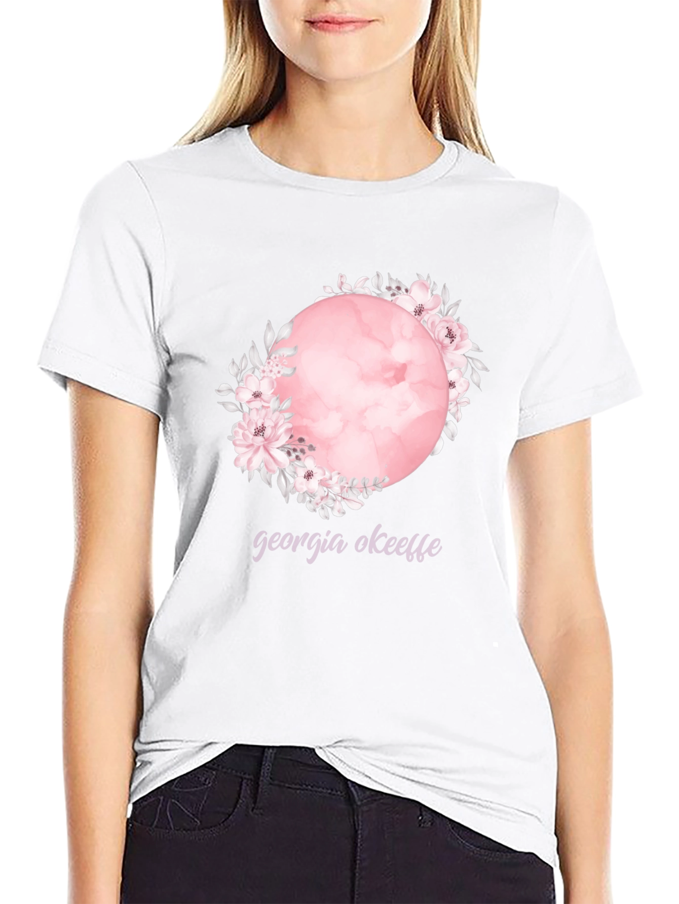 Georgia OKeeffe Floral T-Shirt