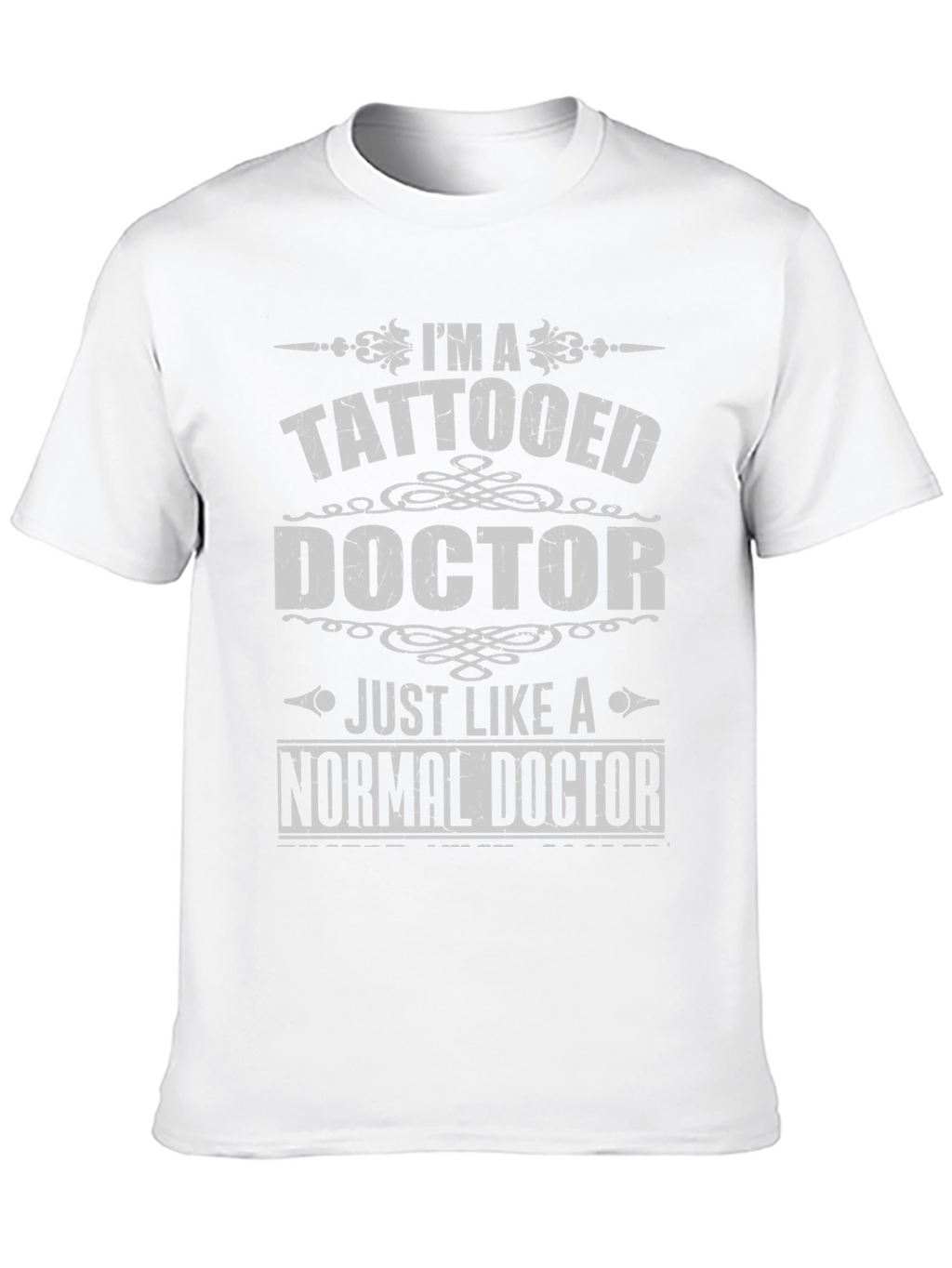 Tattooed Doctor T-Shirt - Novelty Graphic Tee