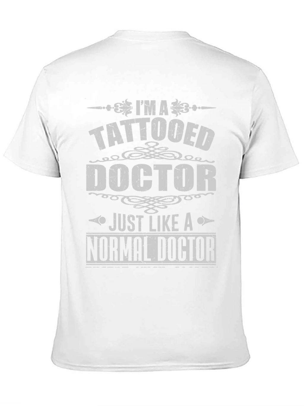 Tattooed Doctor T-Shirt - Novelty Graphic Tee