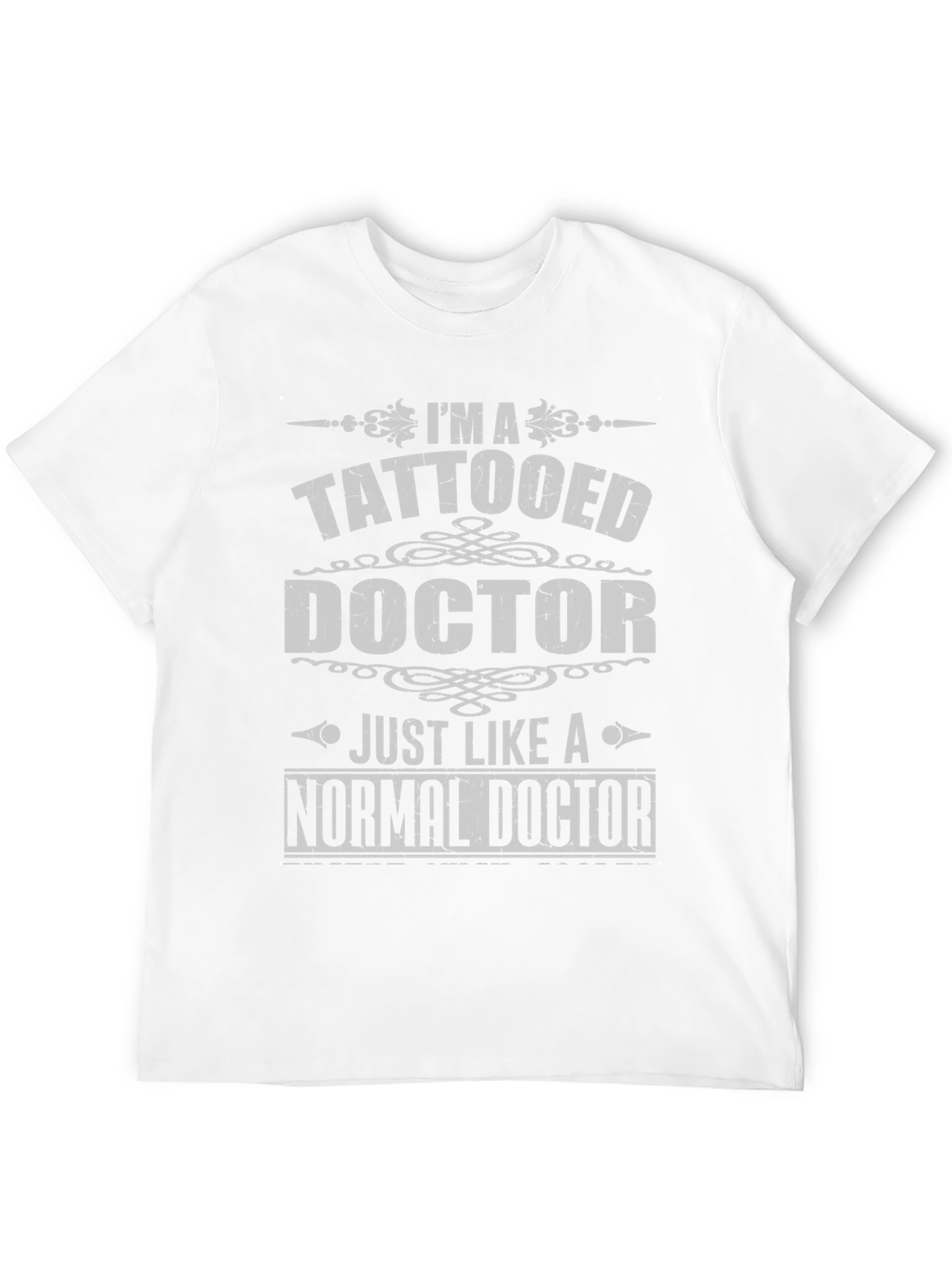 Tattooed Doctor T-Shirt - Novelty Graphic Tee