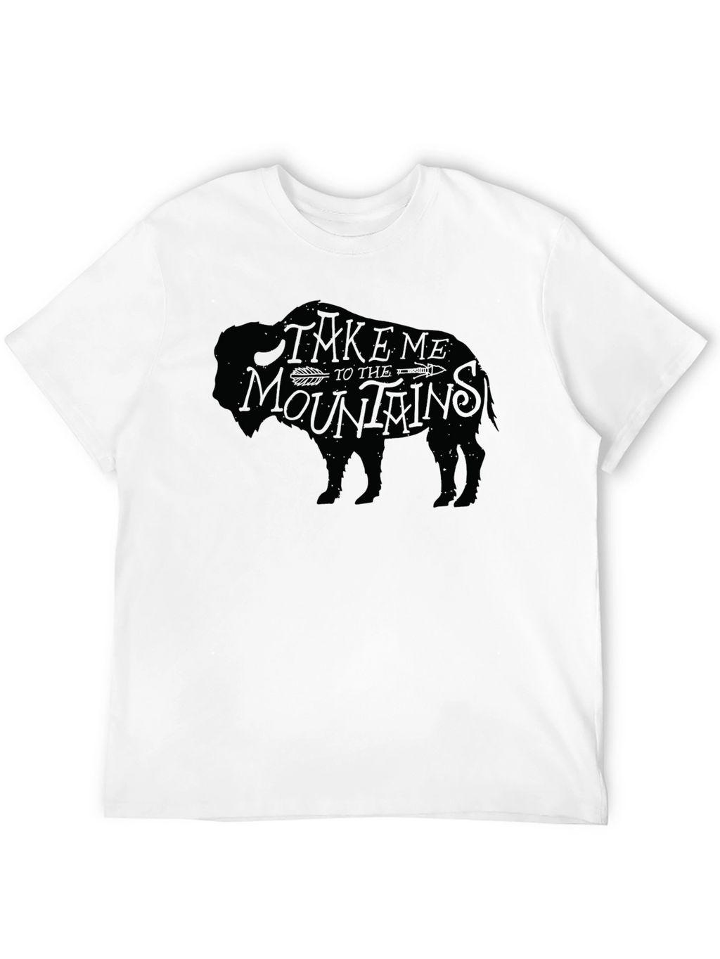 Buffalo Take Me To The Mountains Graphic Tee
