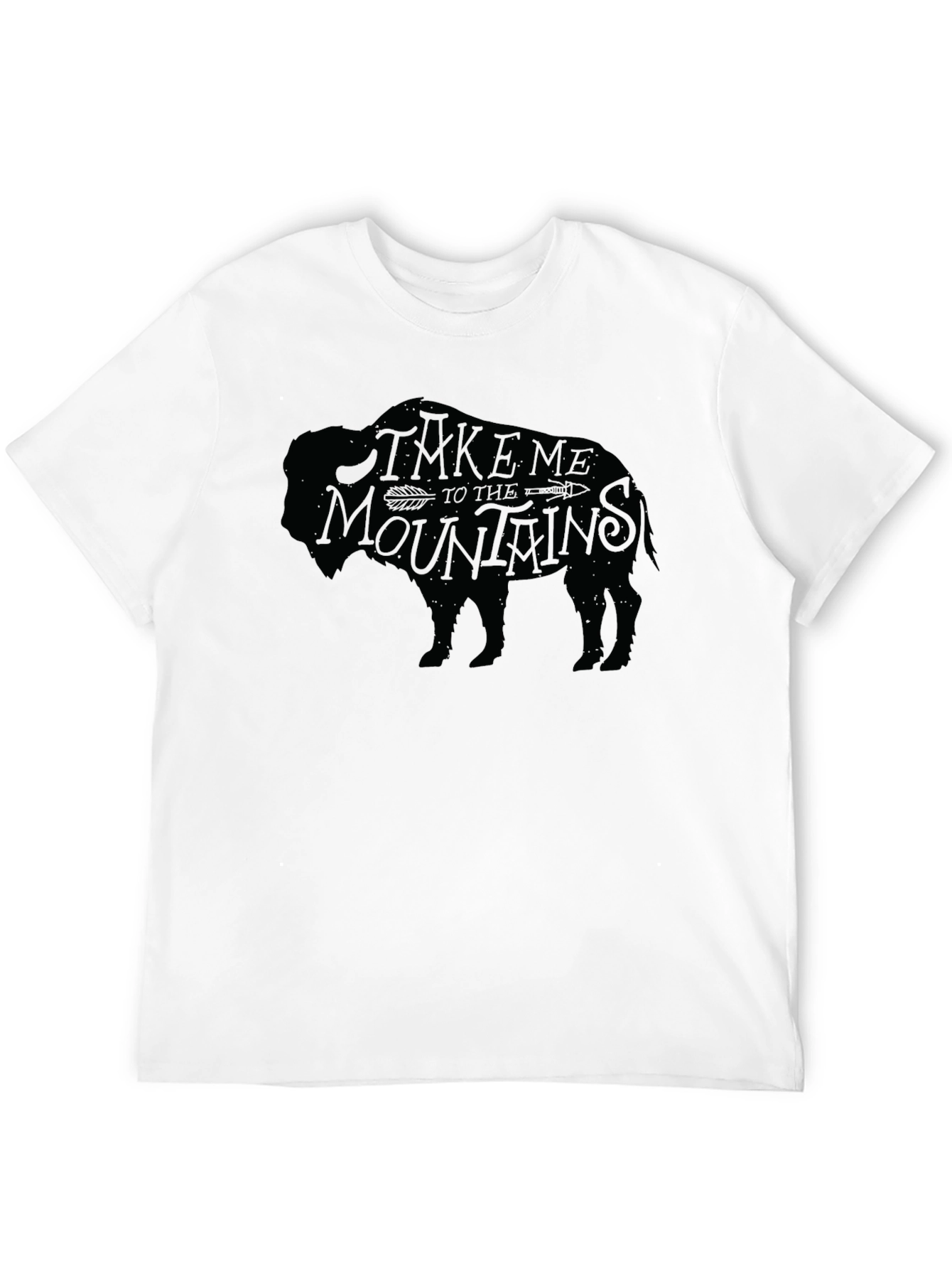 Buffalo Take Me To The Mountains Graphic Tee