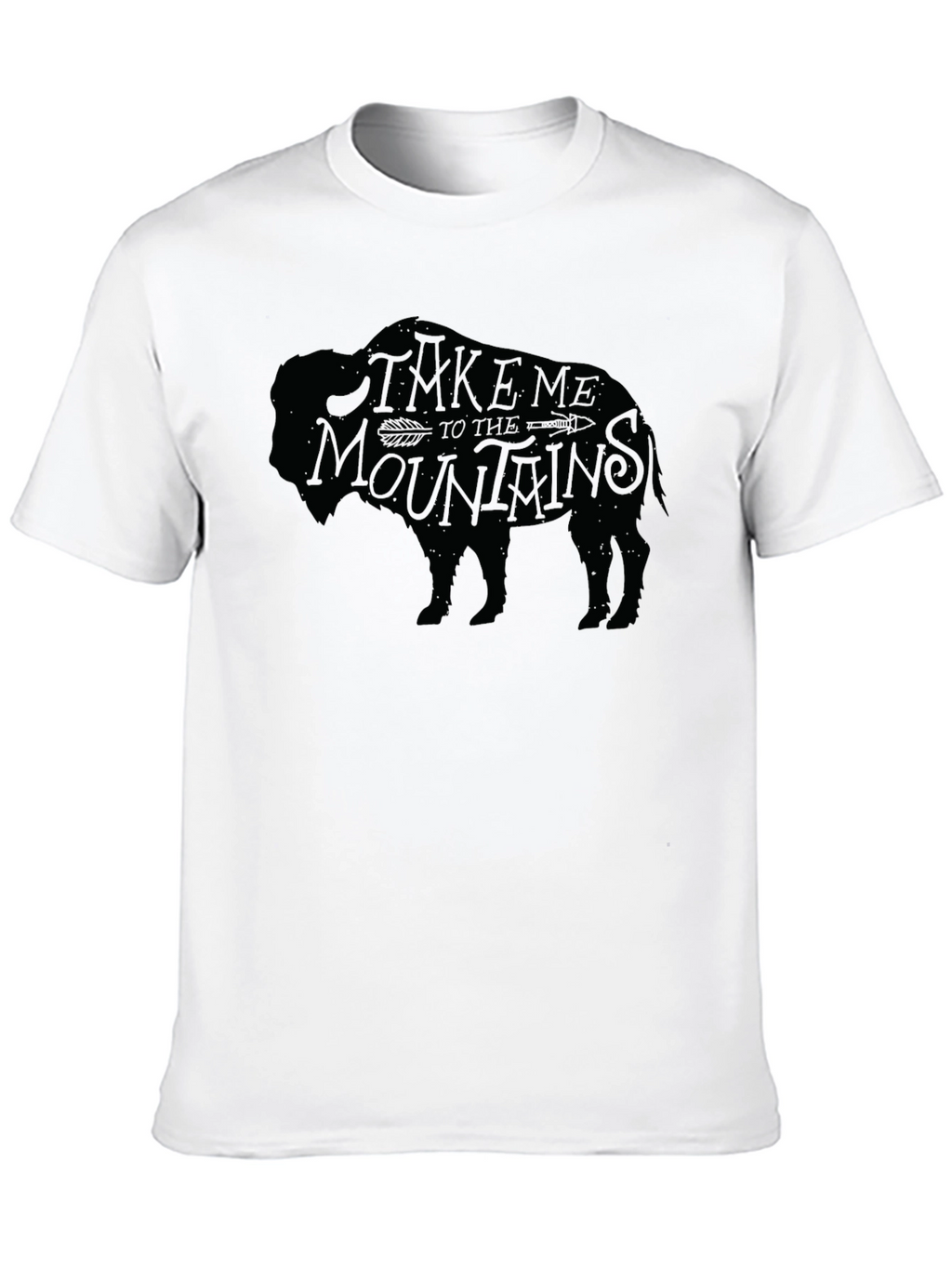 Buffalo Take Me To The Mountains Graphic Tee